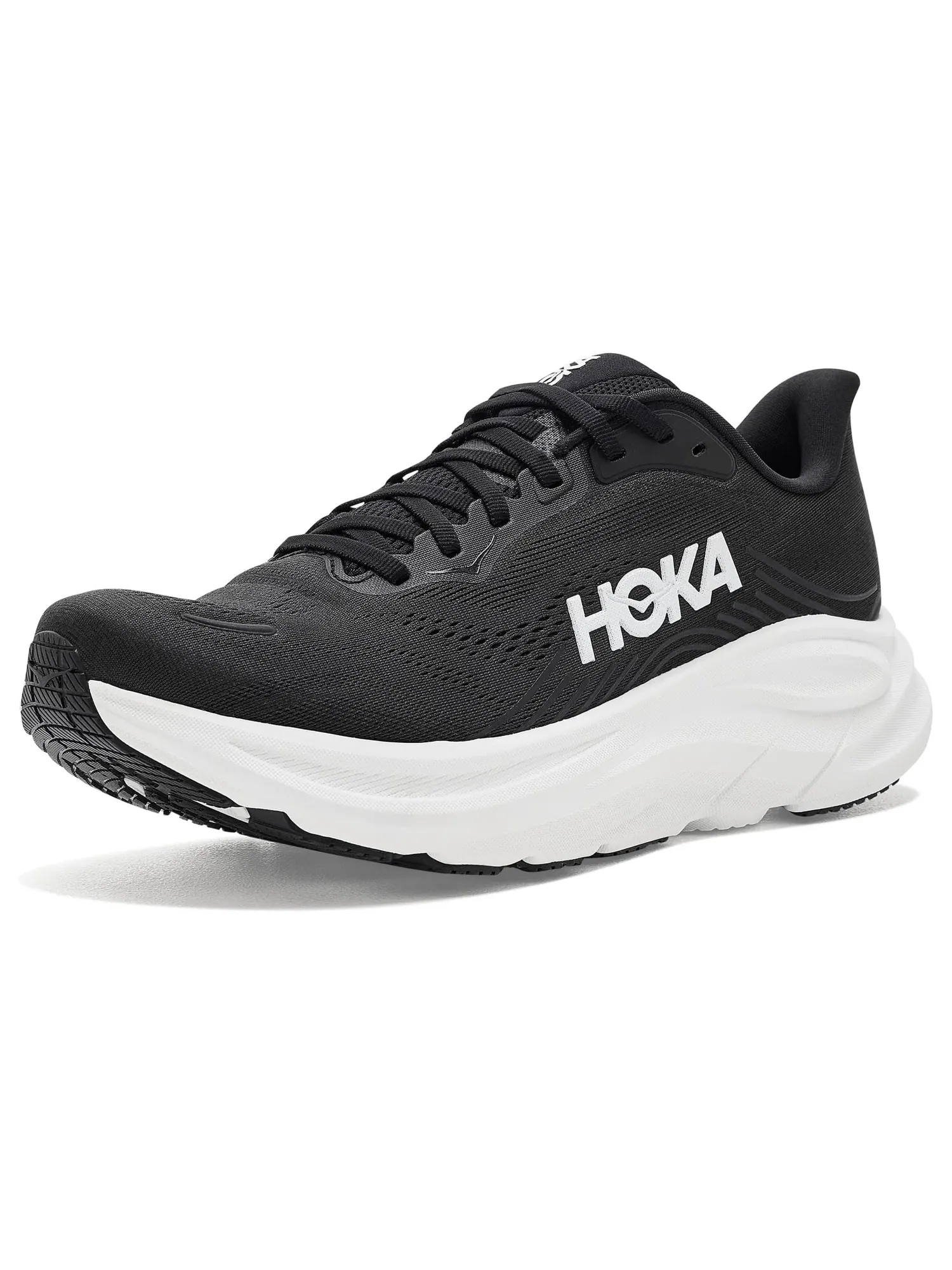 Кроссовки Clifton 11 Hoka — изображение 1 из 4, черный/белый