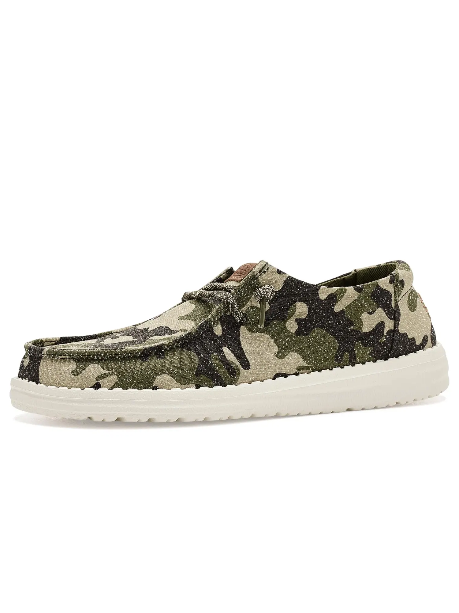 Кроссовки Wendy Essential Camo Hey Dude — изображение 1 из 4, оливковый/мульти