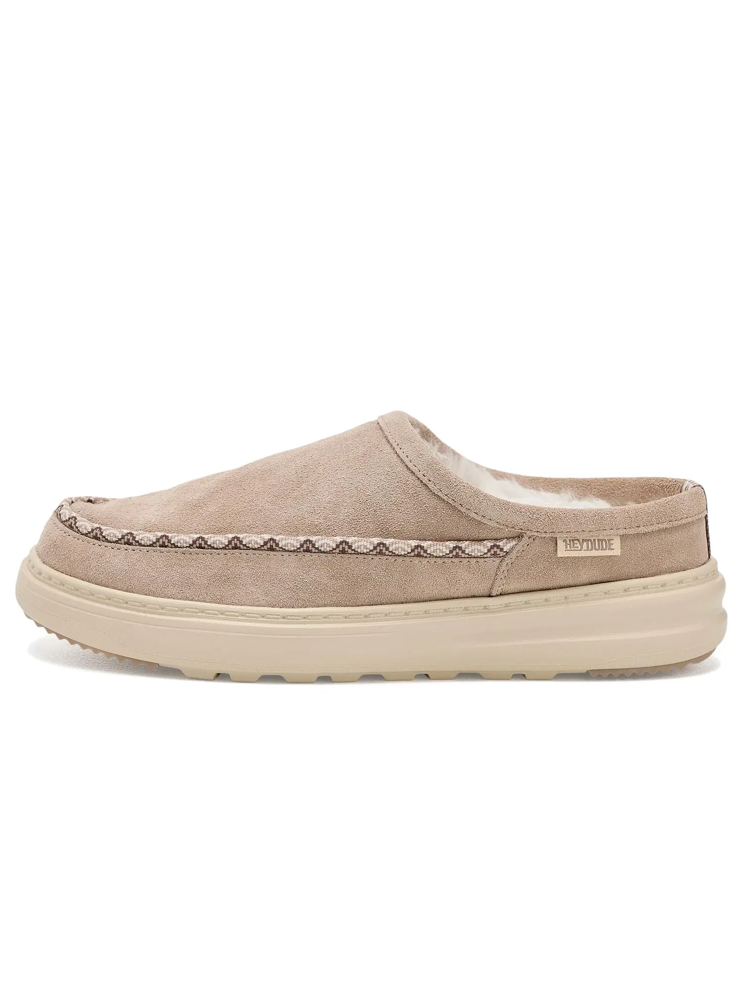 Сабо из замши Remi Toastee Clog Suede Hey Dude — изображение 4 из 4, кунжутный