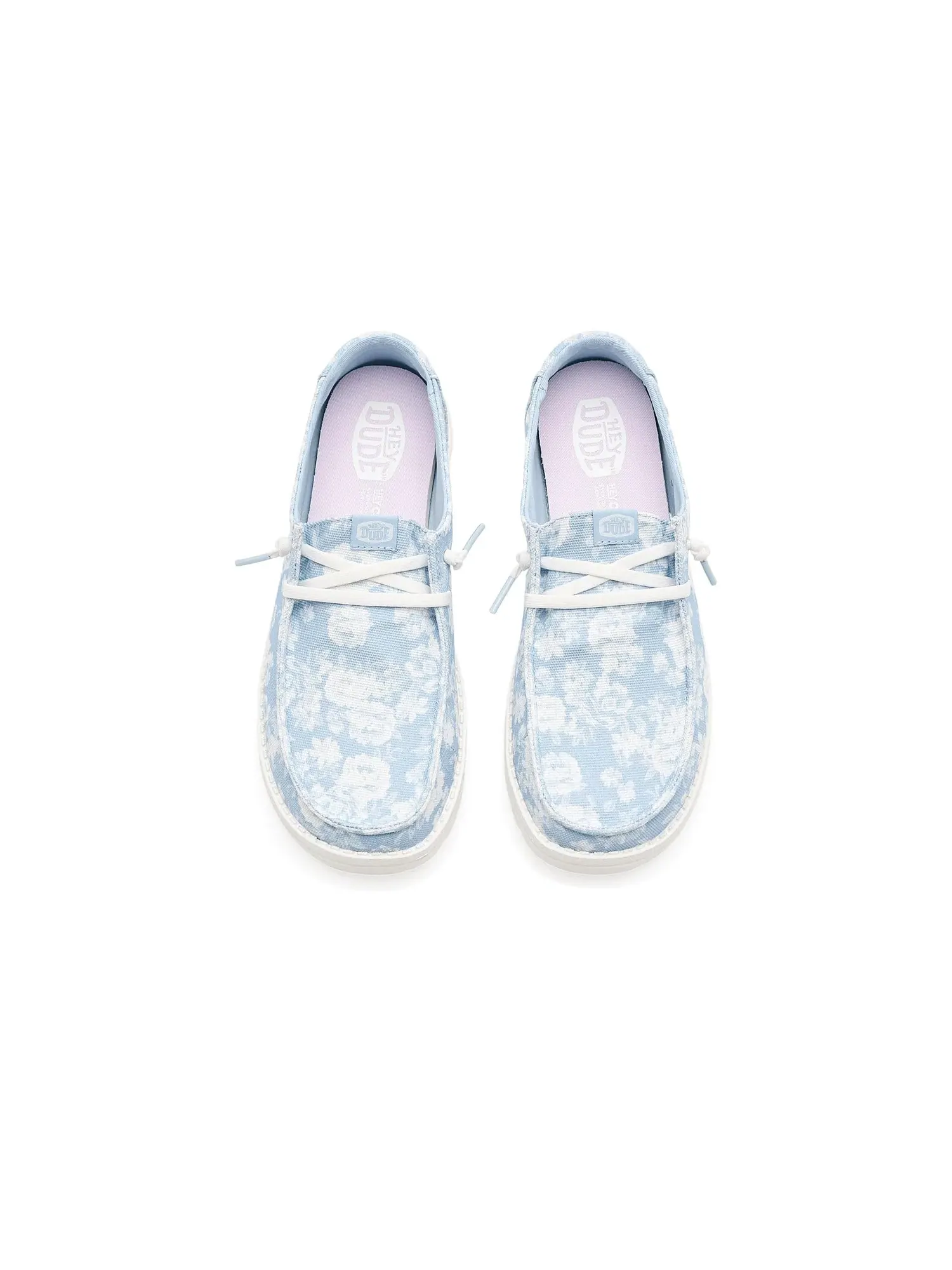 Кроссовки Wendy Washed Floral Hey Dude — изображение 2 из 4, синий/мульти