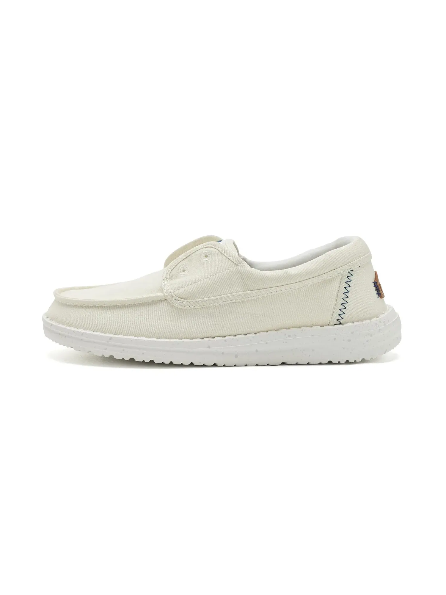 Кроссовки Wendy Cru Stretch Canvas Hey Dude — изображение 4 из 4, белый