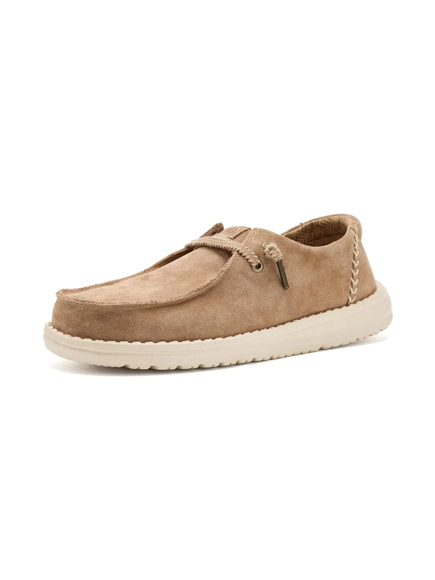 Кроссовки Wendy Craft Suede Hey Dude — изображение 1 из 4, бежевый