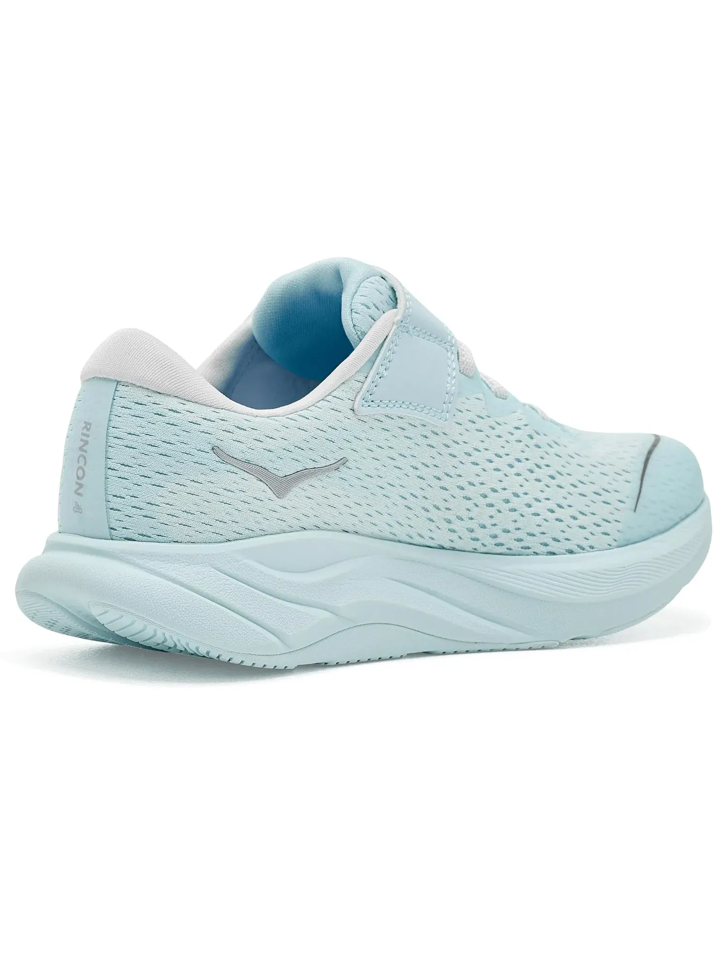 Кроссовки Rincon 4 (для маленьких детей) Hoka Kids — изображение 3 из 4, синий/серебристый