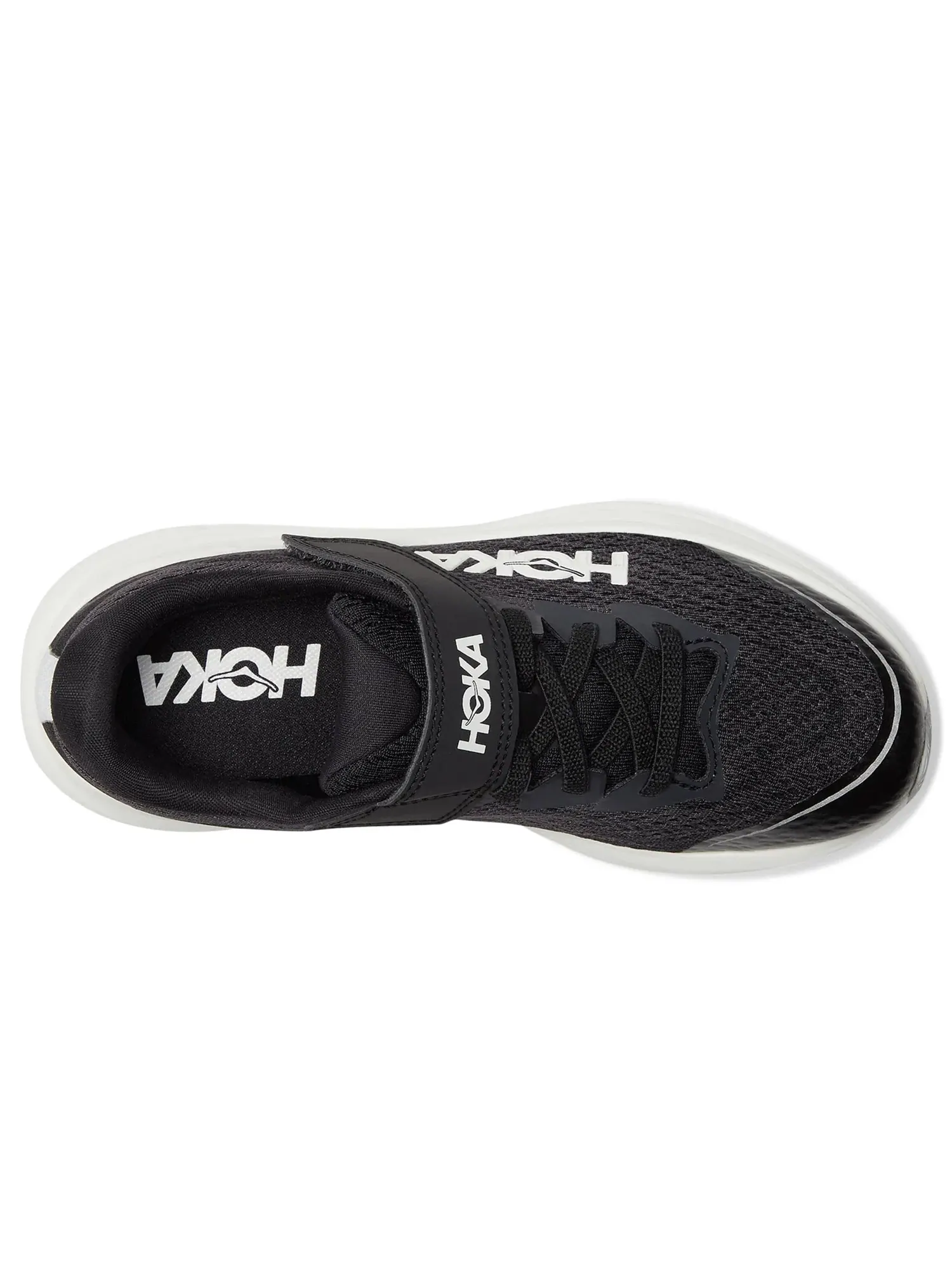 Кроссовки Rincon 4 (для маленьких детей) Hoka Kids — изображение 2 из 4, черный/белый