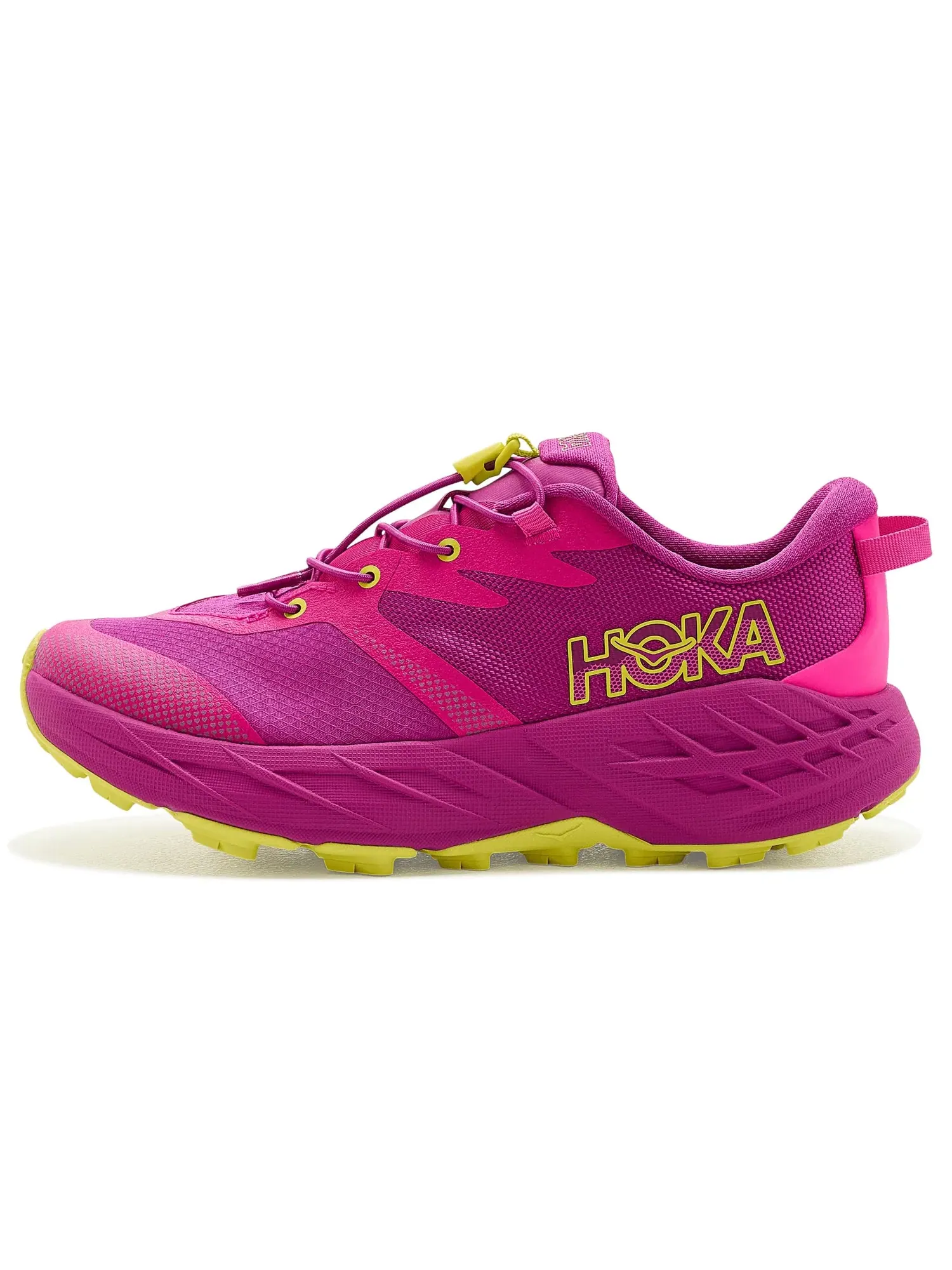 Кроссовки Speedgoat 7 (для больших детей) Hoka Kids — изображение 4 из 4, фиолетовый