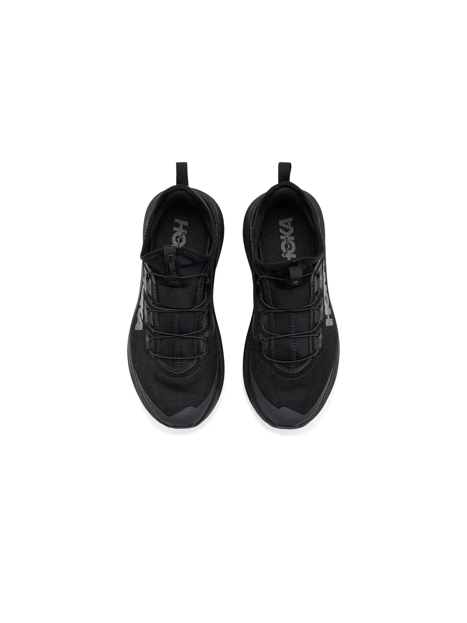 Кроссовки Mach 7 (для маленьких детей) Hoka Kids — изображение 2 из 4, черный/черный