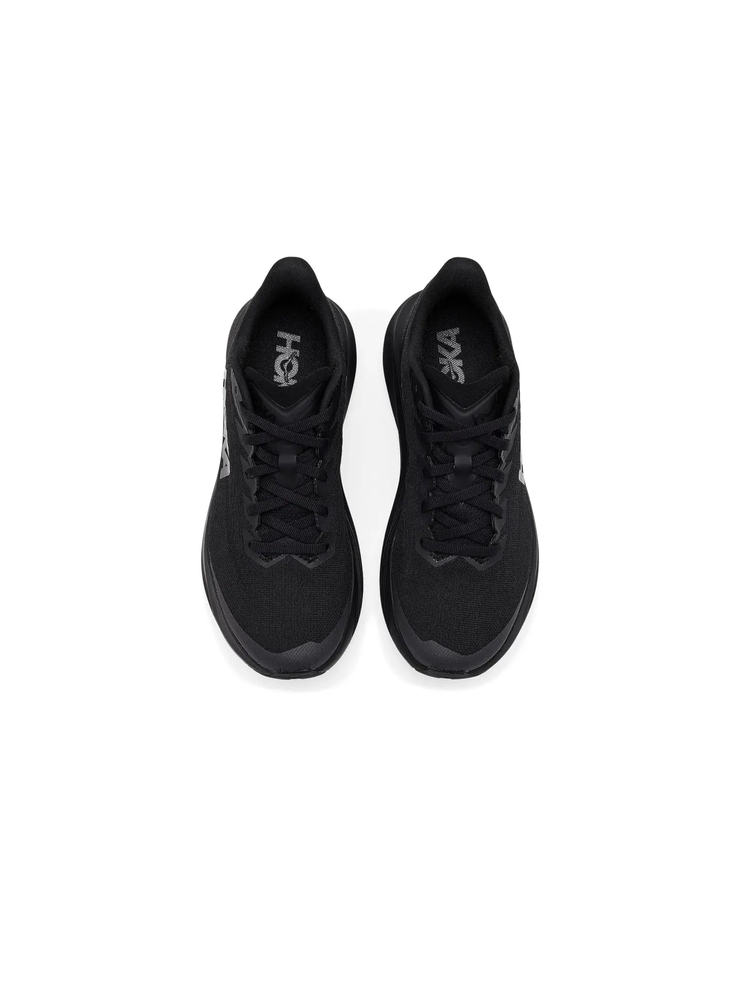 Кроссовки Mach 7 (для больших детей) Hoka Kids — изображение 2 из 4, черный/черный