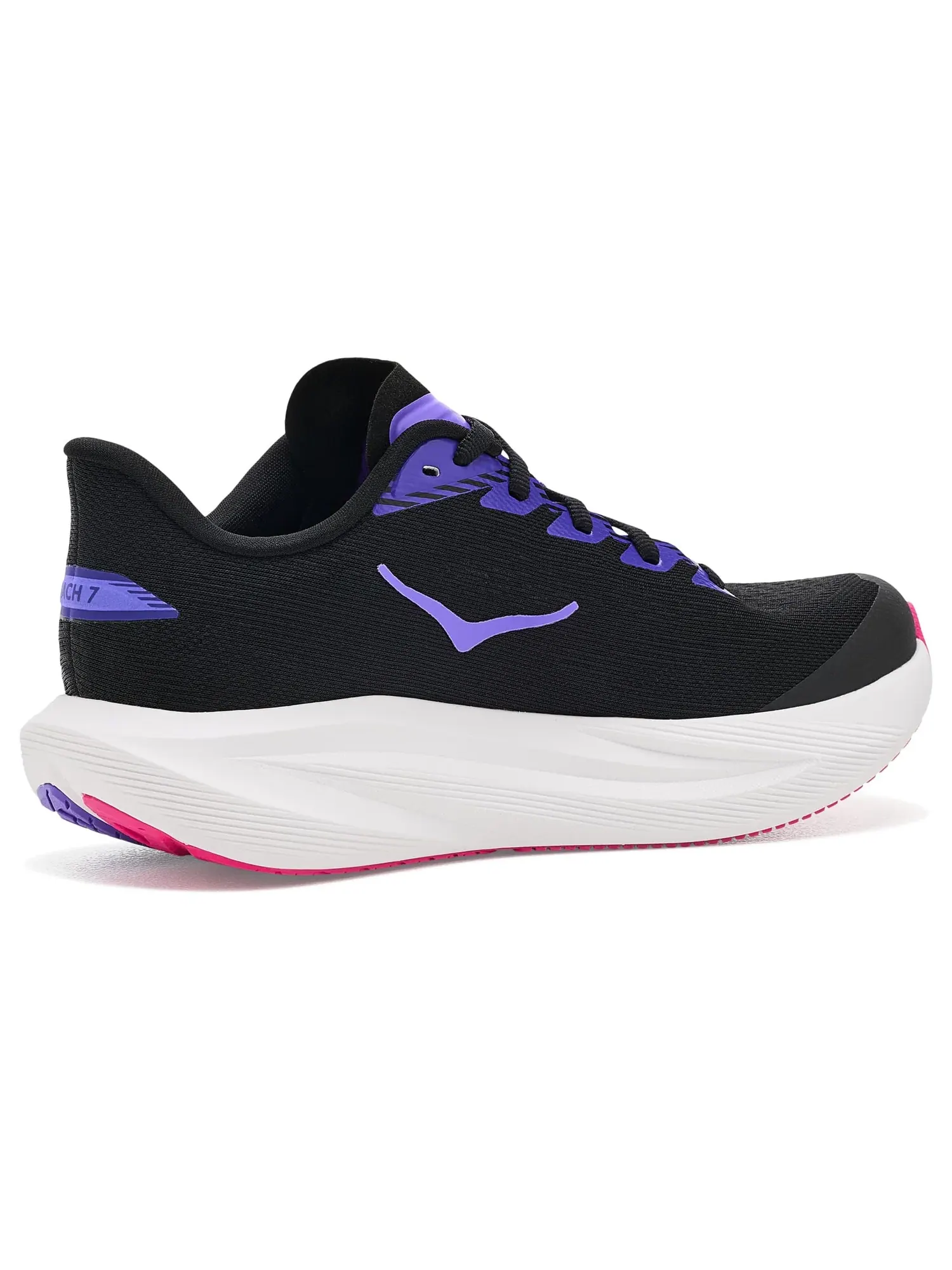 Кроссовки Mach 7 (для больших детей) Hoka Kids — изображение 3 из 4, черный/фиолетовый