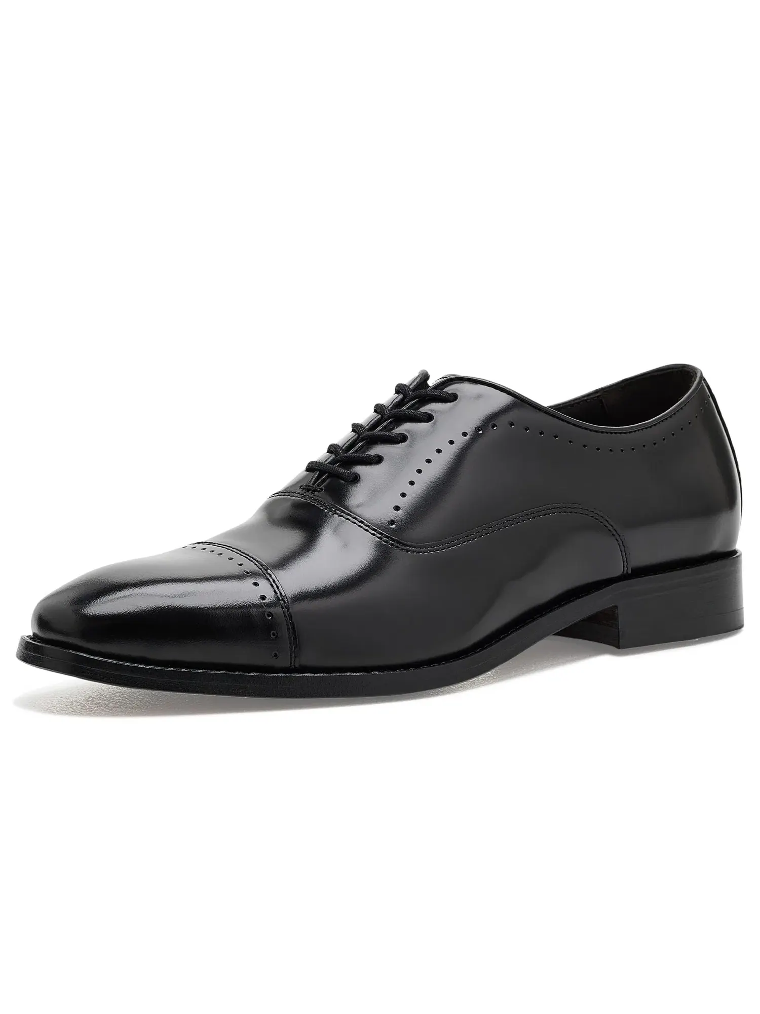 Оксфорды с закрытым носком Arrister Cap Toe Johnston & Murphy Collection — изображение 1 из 4, черный