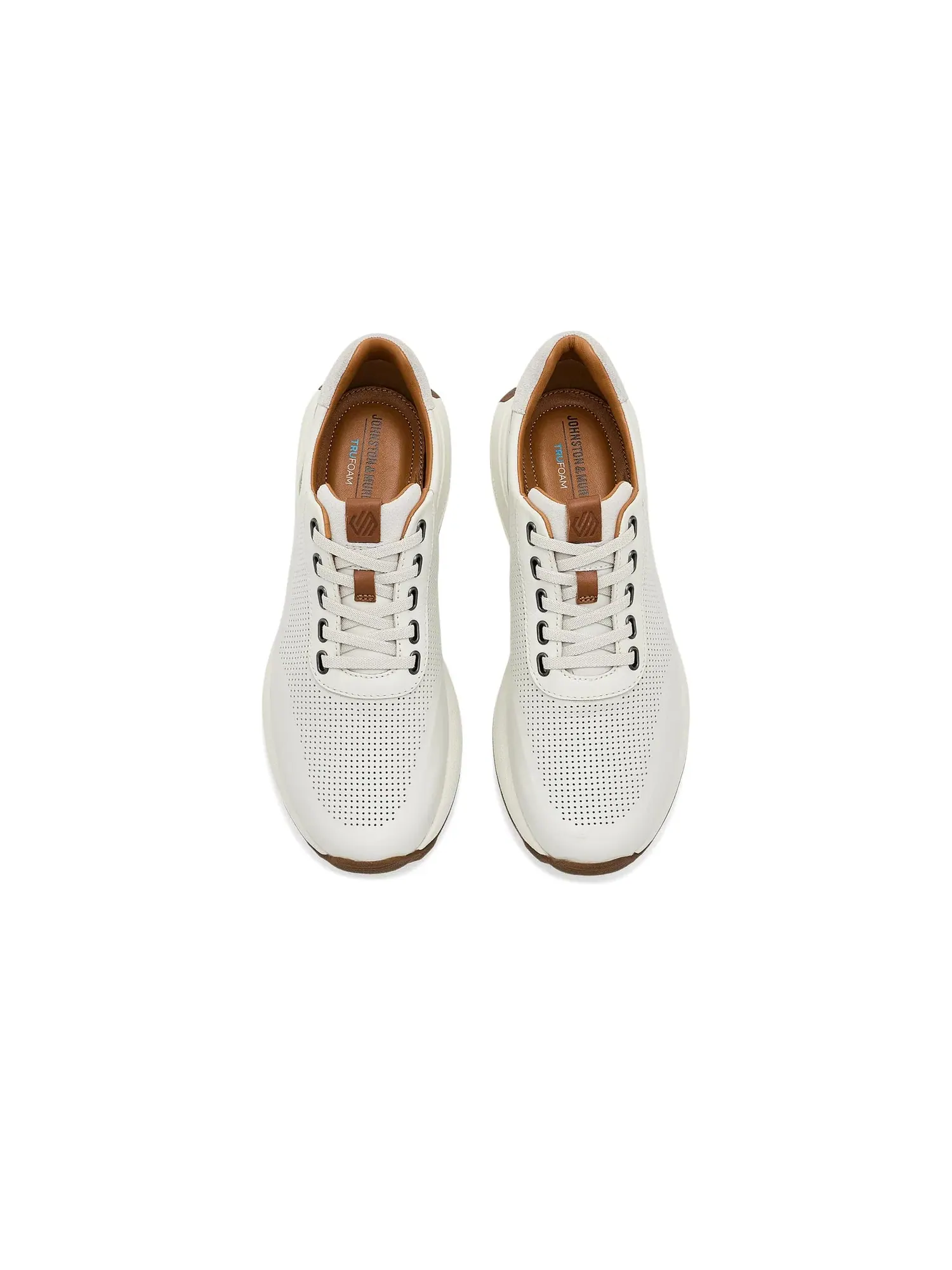Кроссовки Douglas U-Throat Jogger Johnston & Murphy — изображение 2 из 4, белый