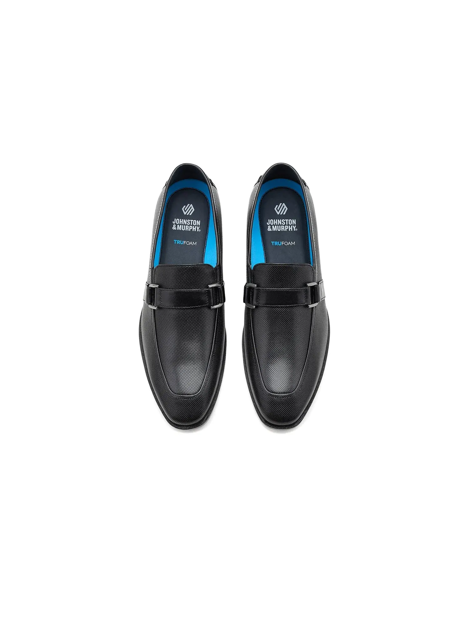 Лоферы Mills Perfed Bit Loafers Johnston & Murphy — изображение 2 из 4, черный