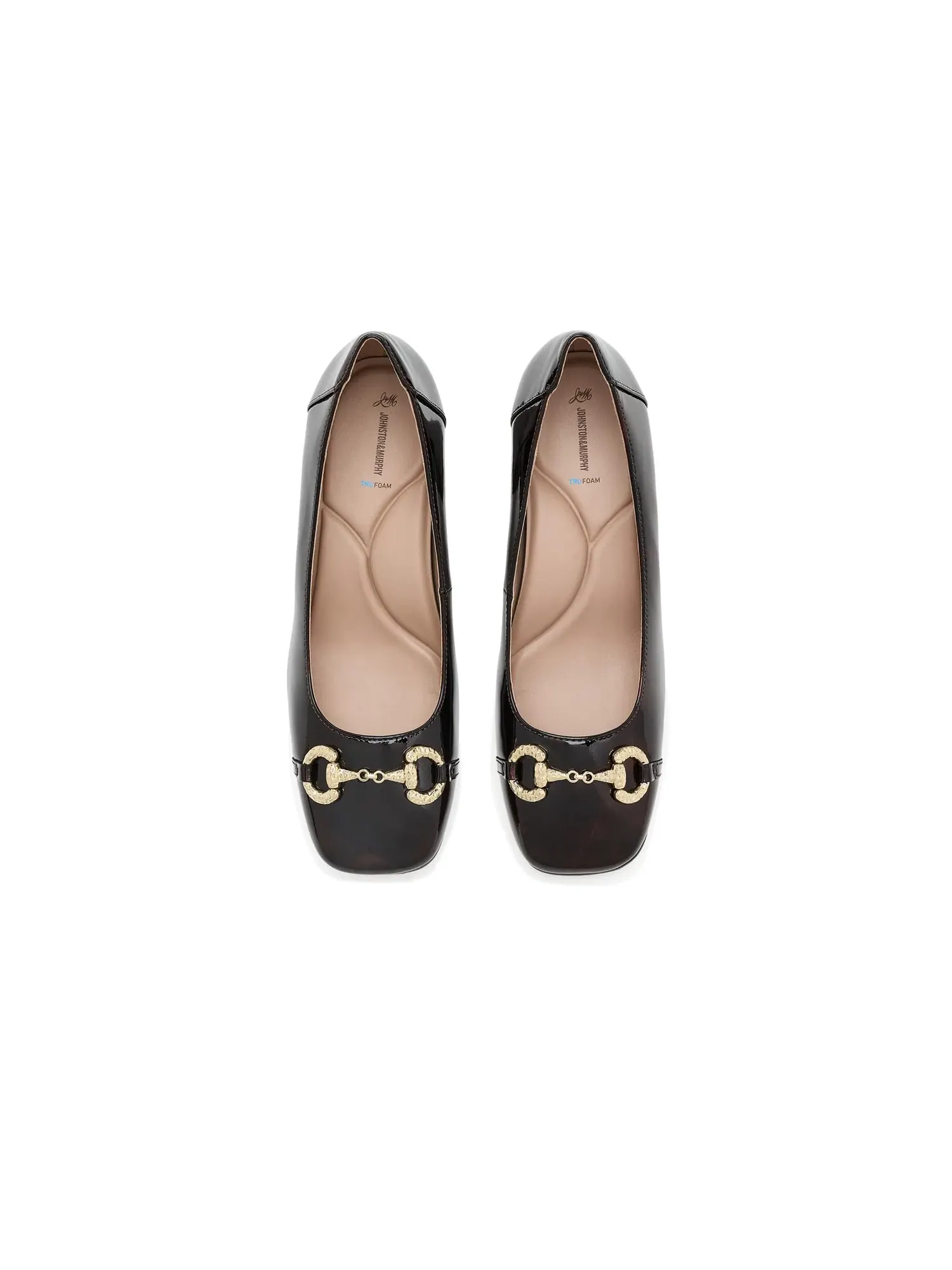 Туфли Whitney Bit Pumps Johnston & Murphy — изображение 2 из 4, коричневый
