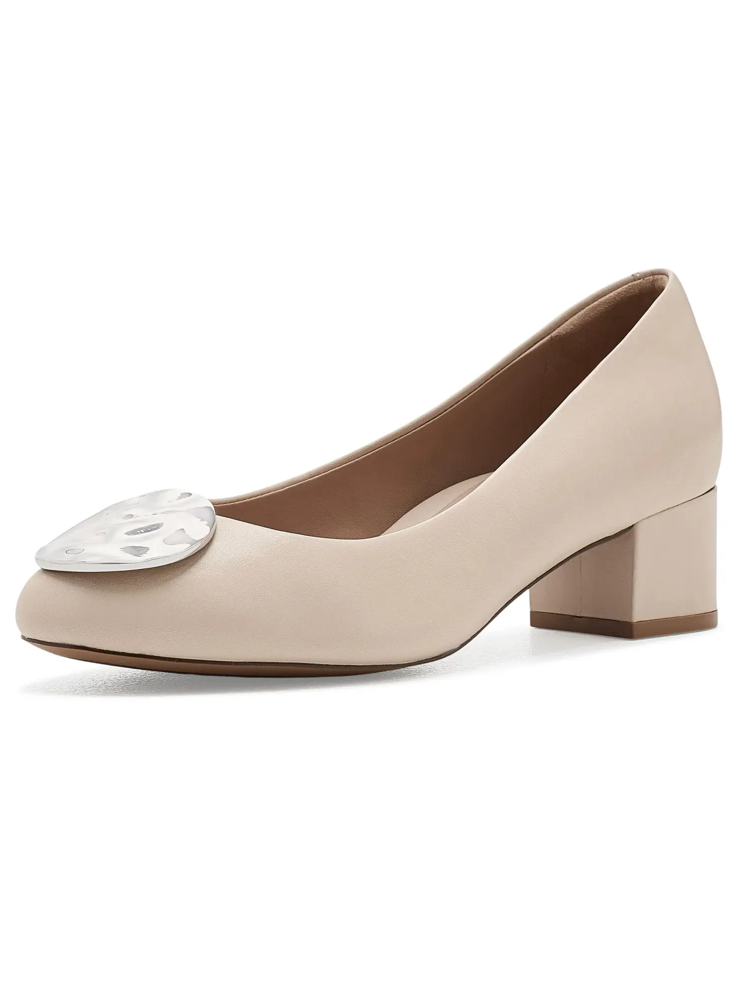 Туфли Sienna Ornamental Pumps Johnston & Murphy — изображение 1 из 4, бежевый