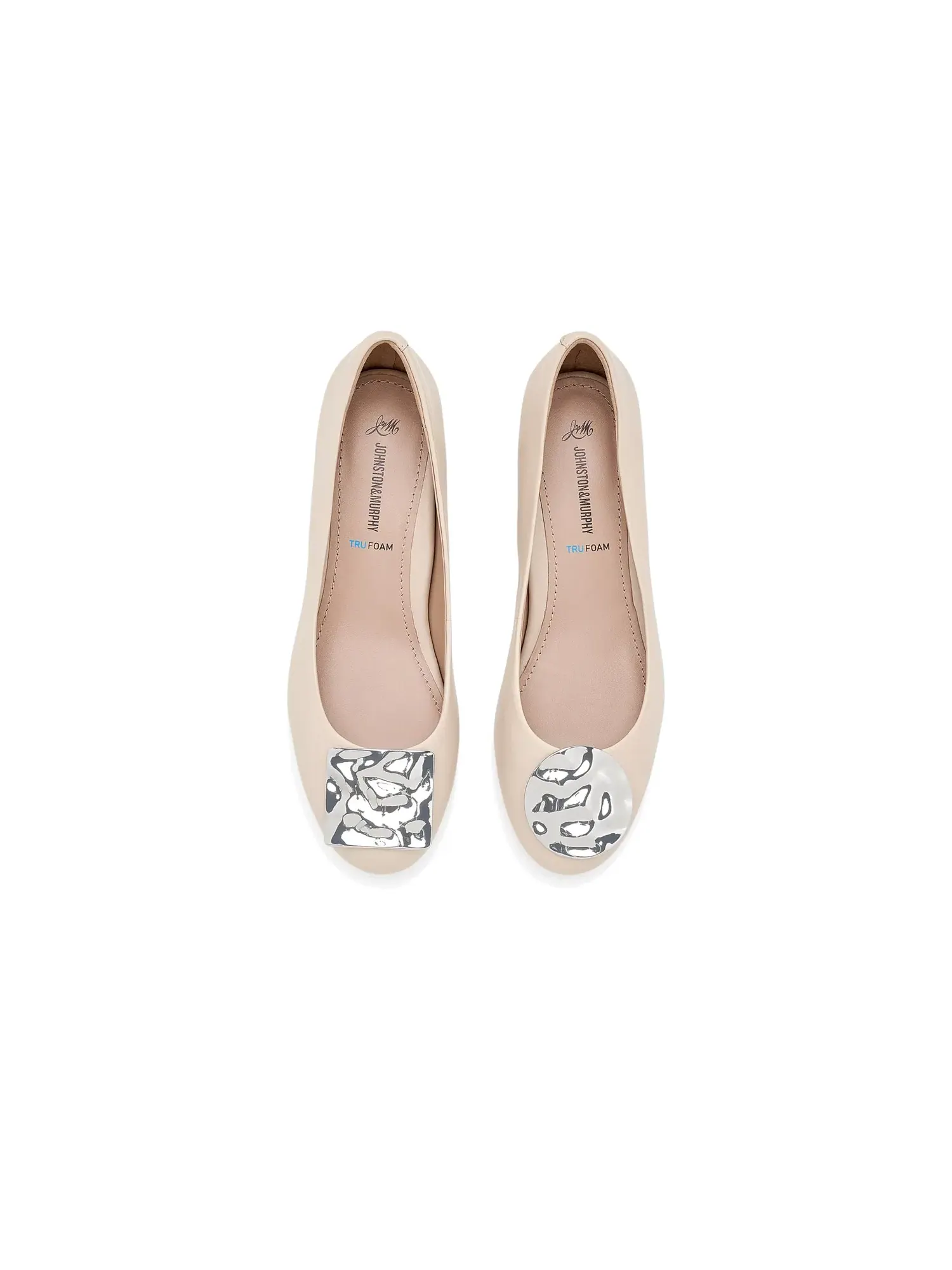 Туфли Sienna Ornamental Pumps Johnston & Murphy — изображение 2 из 4, бежевый