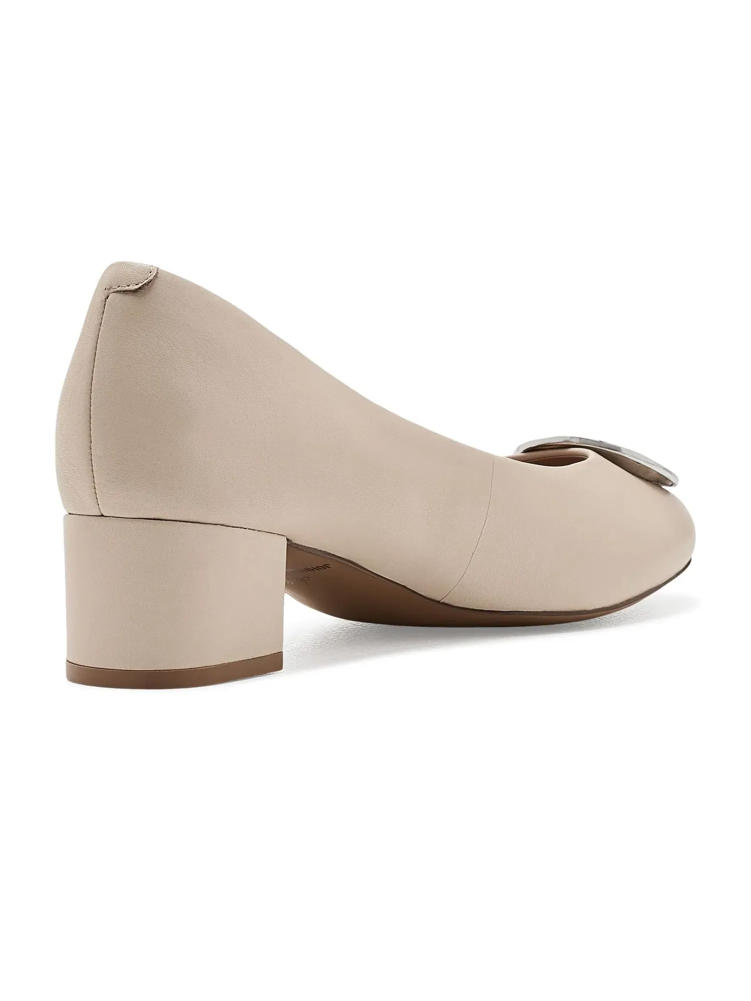 Туфли Sienna Ornamental Pumps Johnston & Murphy — изображение 3 из 4, бежевый