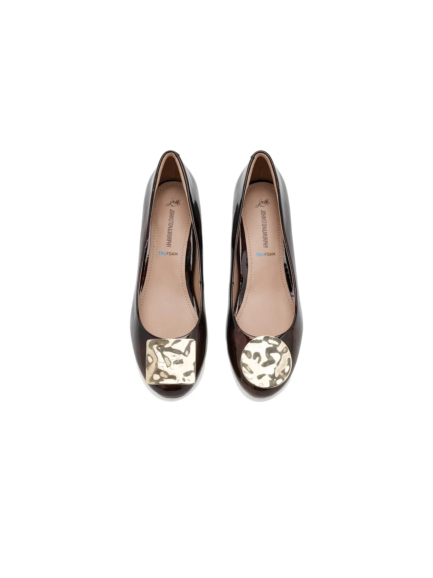 Туфли Sienna Ornamental Pumps Johnston & Murphy — изображение 2 из 4, коричневый