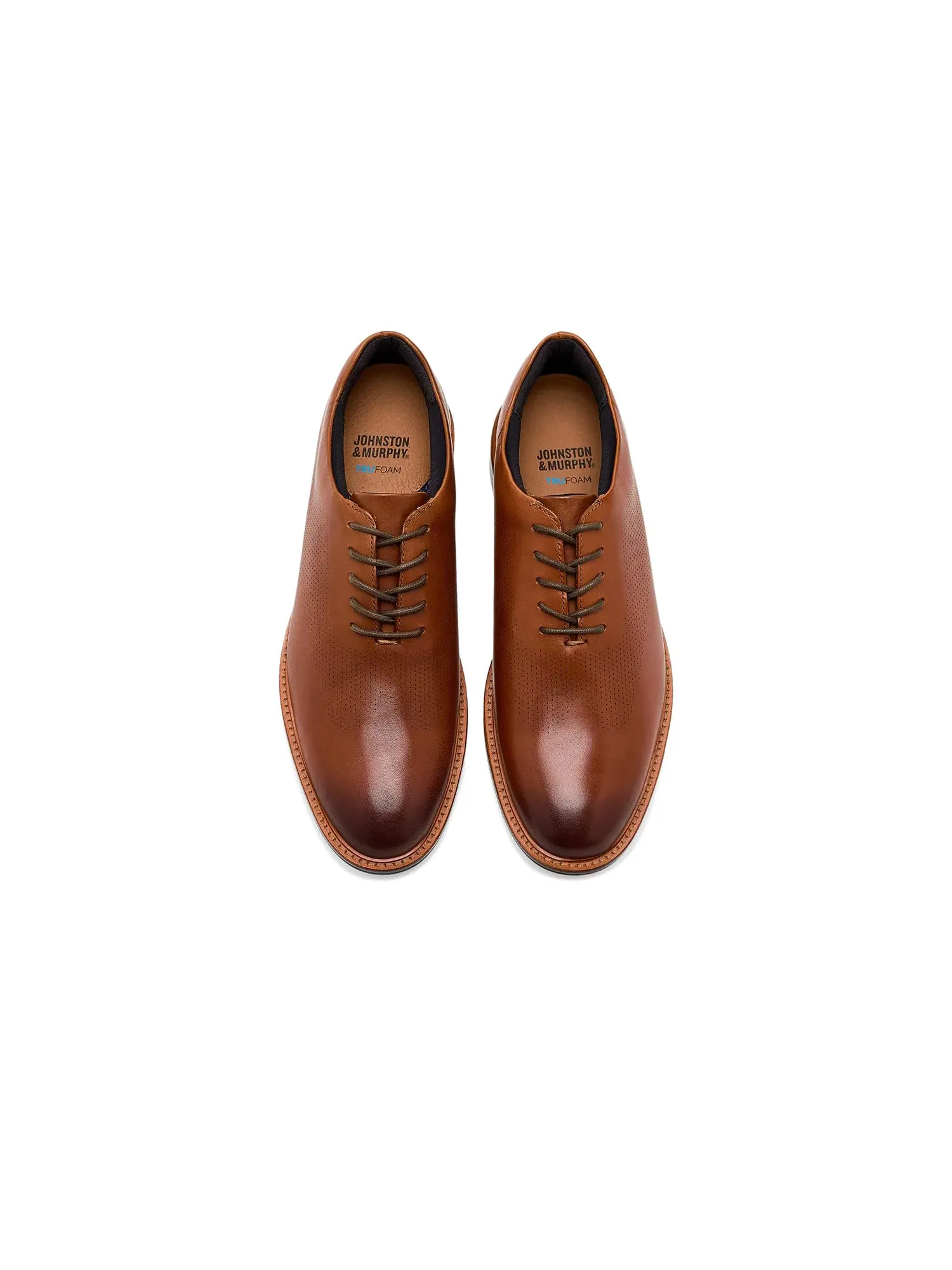 Оксфорды Conard 2.0 One Piece Johnston & Murphy — изображение 2 из 4, бежевый
