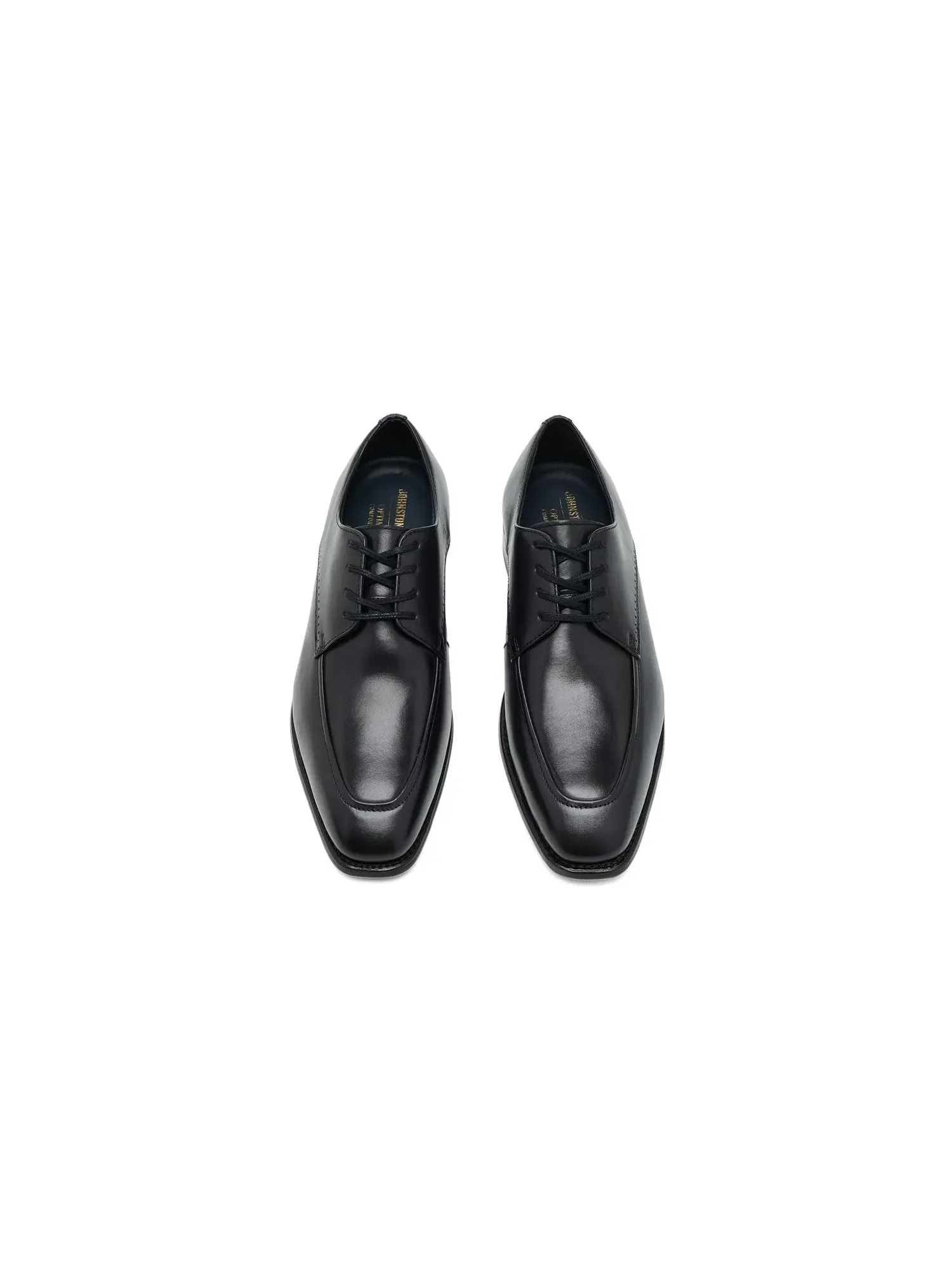 Оксфорды на шнуровке с мысом мокасин Ashton Moc Toe Lace-up Johnston & Murphy — изображение 2 из 4, черный
