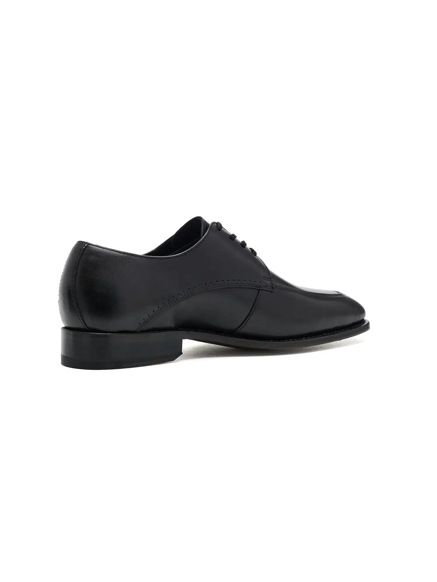 Оксфорды на шнуровке с мысом мокасин Ashton Moc Toe Lace-up Johnston & Murphy — изображение 3 из 4, черный