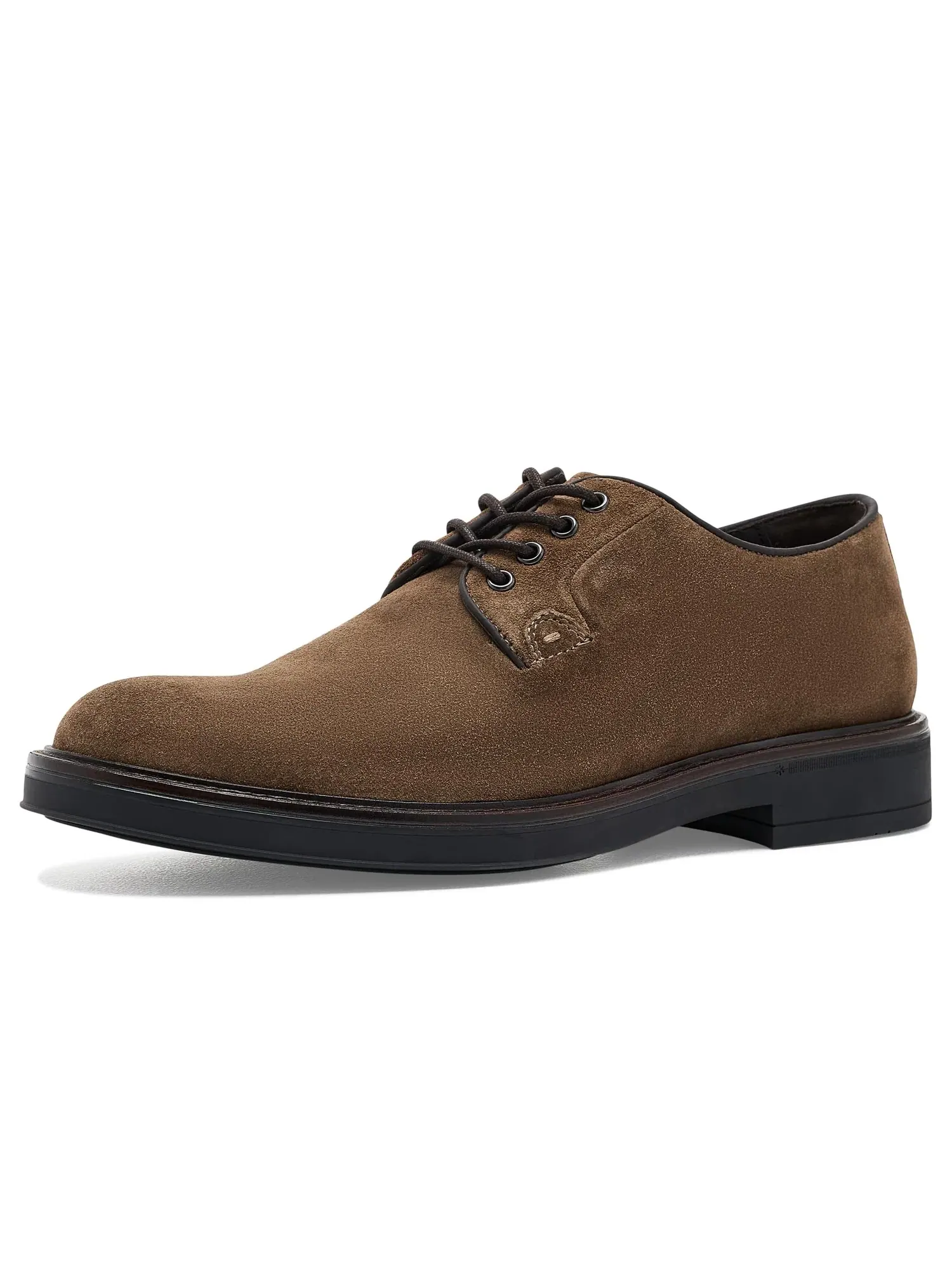 Оксфорды с гладким носком Brady Plain Toe Johnston & Murphy — изображение 1 из 4, коричневый