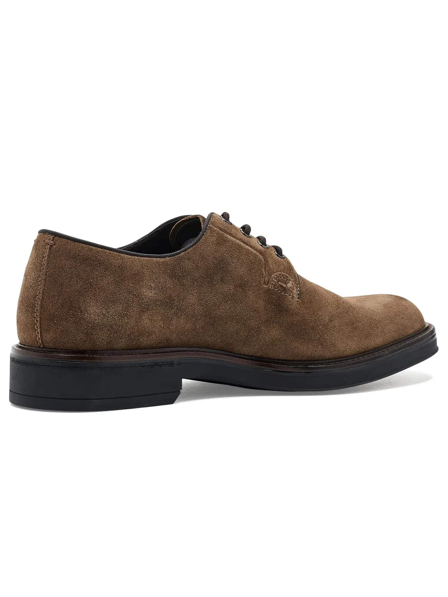 Оксфорды с гладким носком Brady Plain Toe Johnston & Murphy — изображение 3 из 4, коричневый