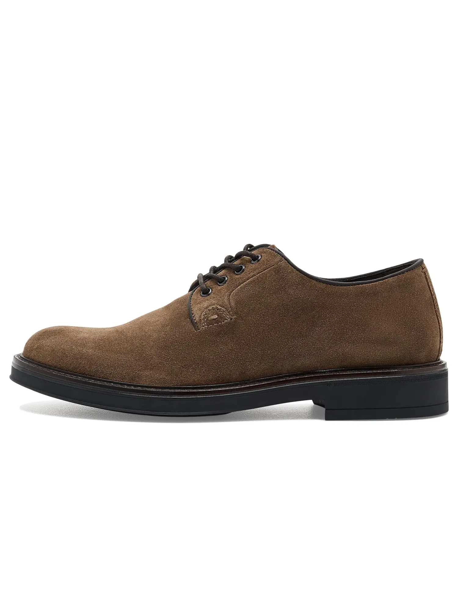 Оксфорды с гладким носком Brady Plain Toe Johnston & Murphy — изображение 4 из 4, коричневый