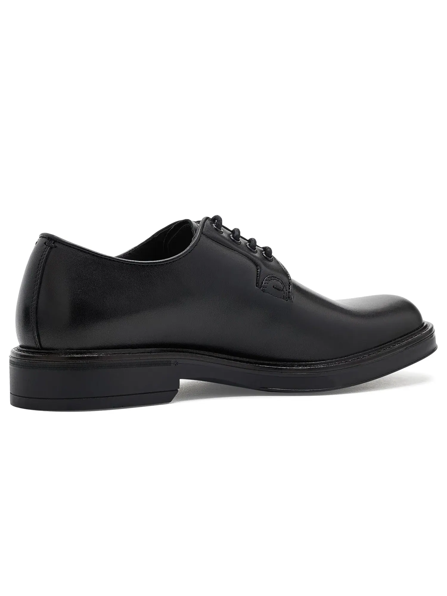 Оксфорды с гладким носком Brady Plain Toe Johnston & Murphy — изображение 3 из 4, черный