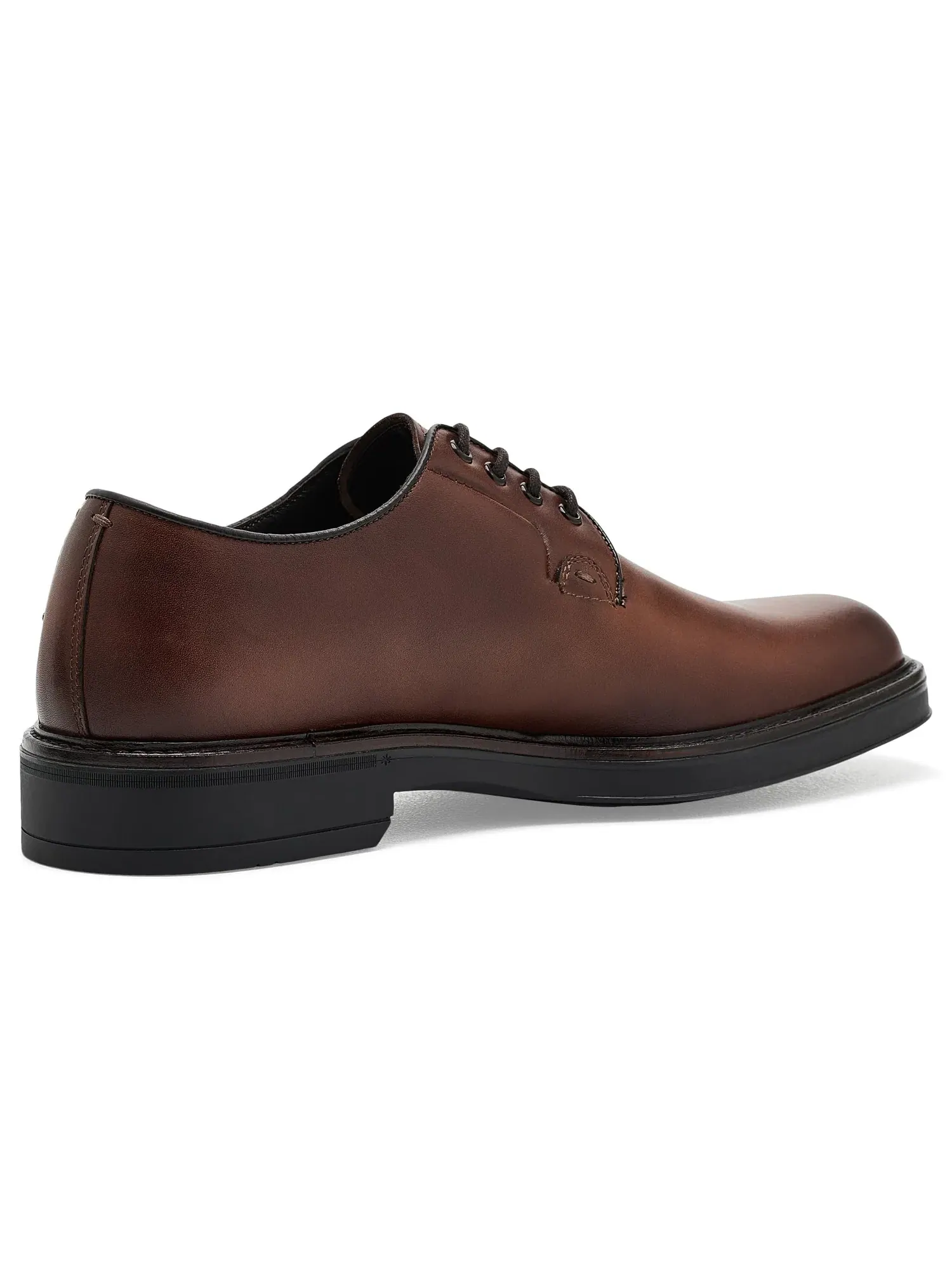 Оксфорды с гладким носком Brady Plain Toe Johnston & Murphy — изображение 3 из 4, бежевый