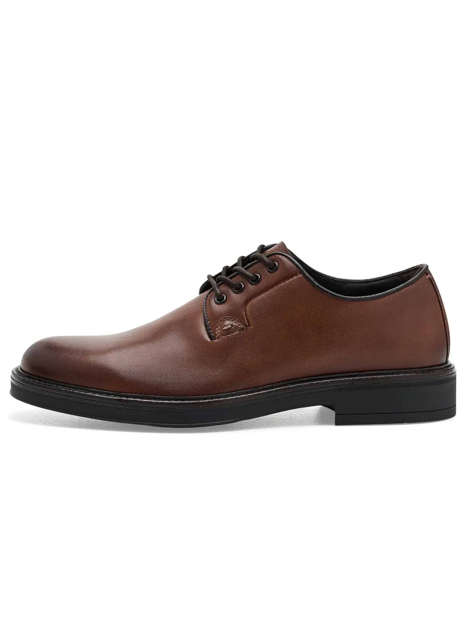Оксфорды с гладким носком Brady Plain Toe Johnston & Murphy — изображение 4 из 4, бежевый