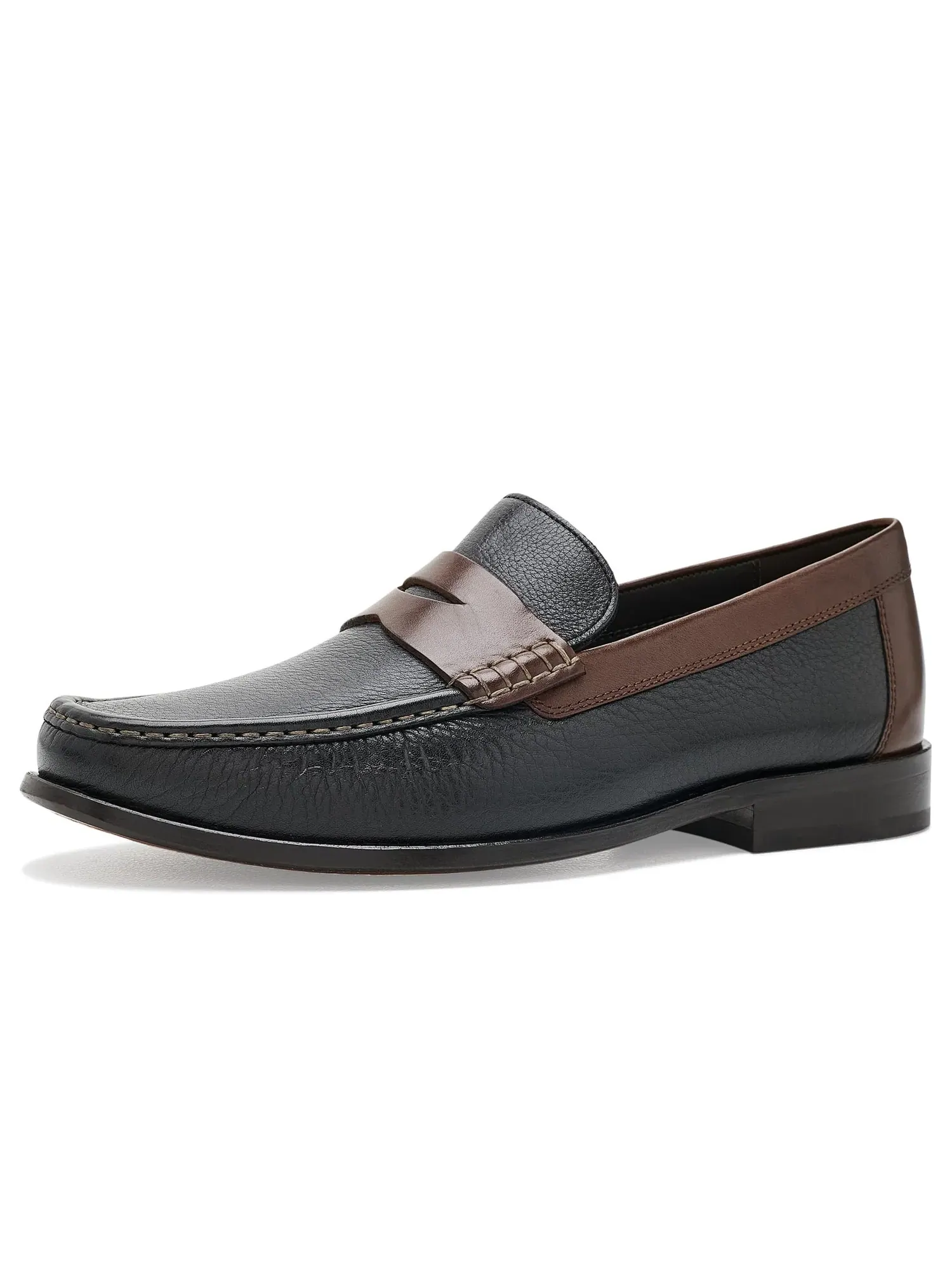 Лоферы Humphrey Penny Loafer Johnston & Murphy — изображение 1 из 4, черный/коричневый
