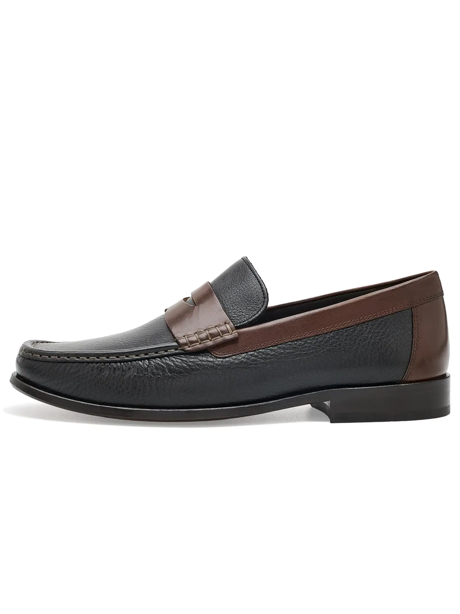 Лоферы Humphrey Penny Loafer Johnston & Murphy — изображение 4 из 4, черный/коричневый
