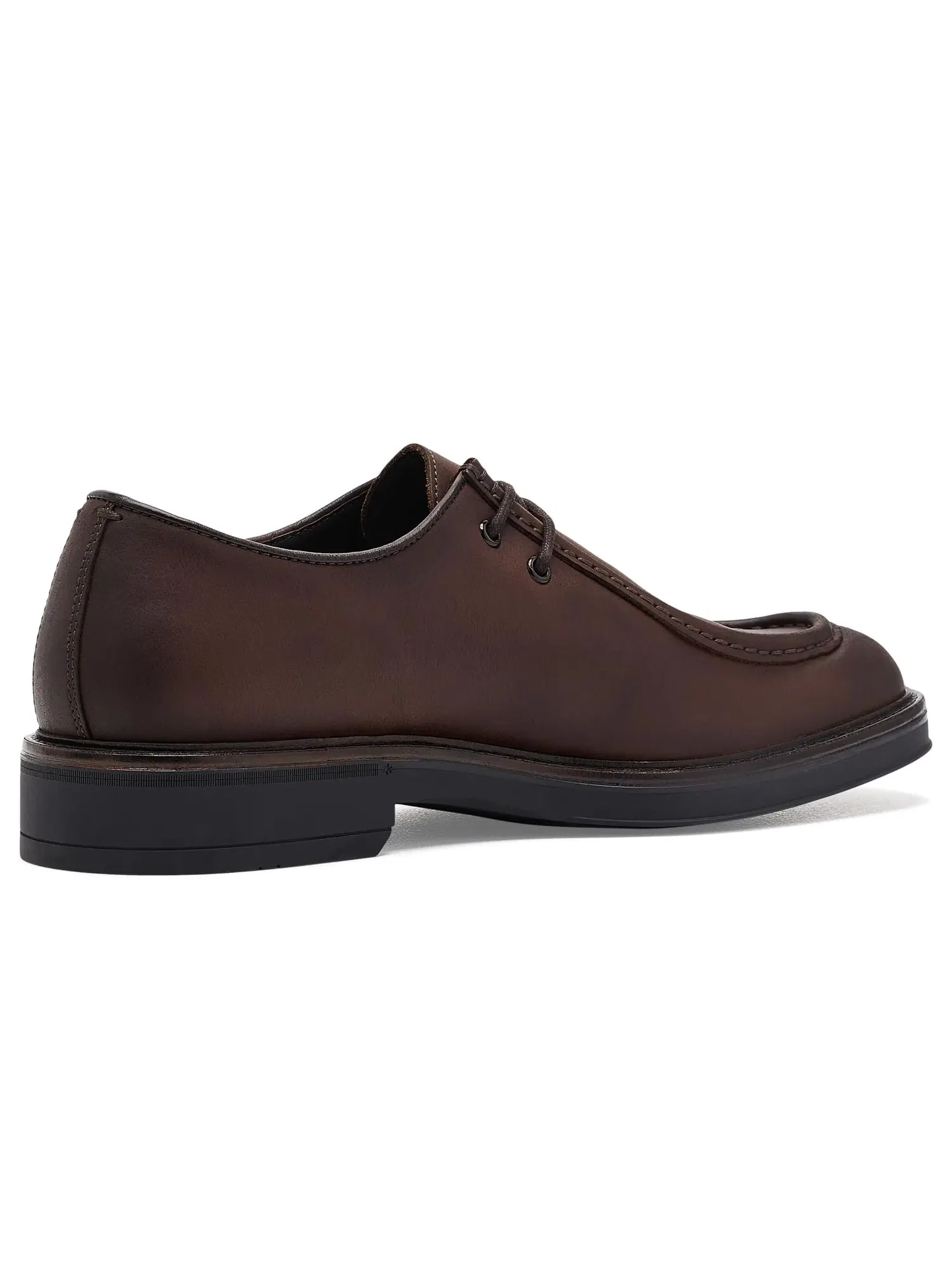 Лоферы на шнуровке с мысом мокасин Brady Moc Toe Lace-up Johnston & Murphy — изображение 3 из 4, коричневый