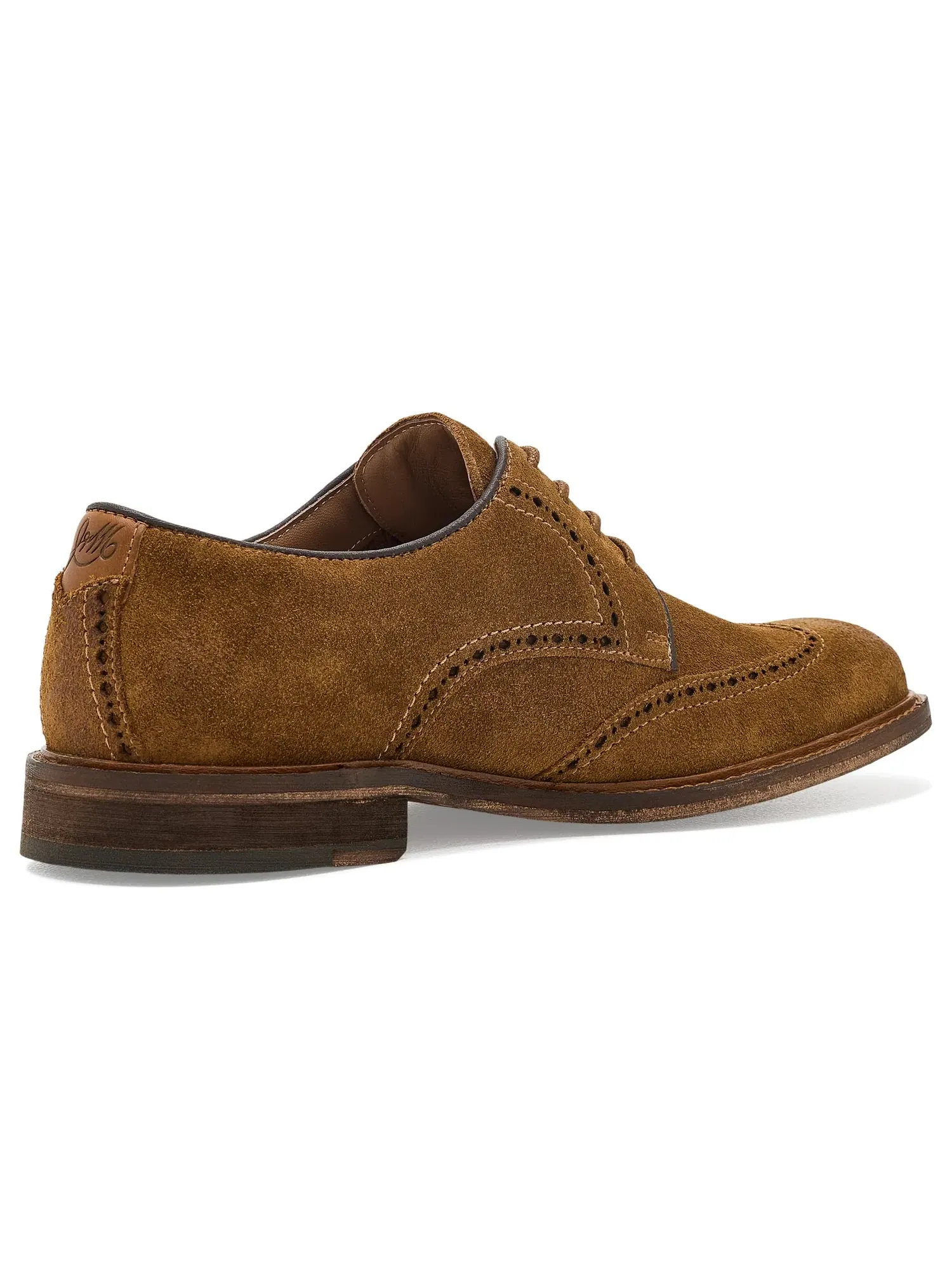 Оксфорды с перфорацией Ripley Wingtip Johnston & Murphy — изображение 3 из 4, бежевый