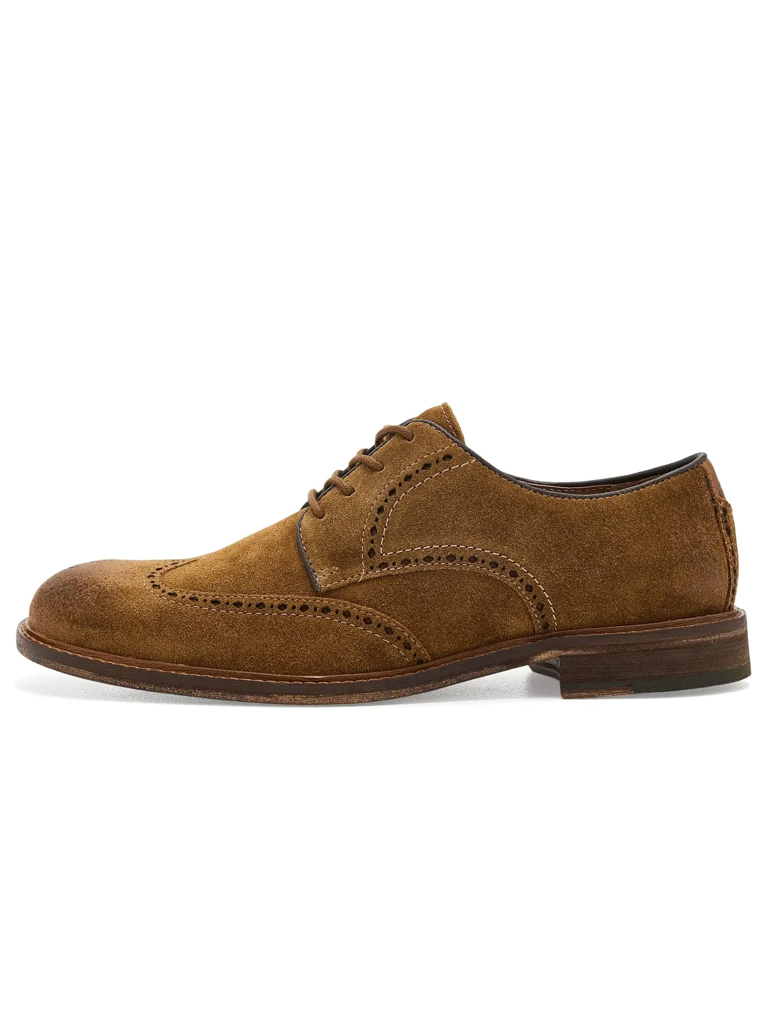 Оксфорды с перфорацией Ripley Wingtip Johnston & Murphy — изображение 4 из 4, бежевый