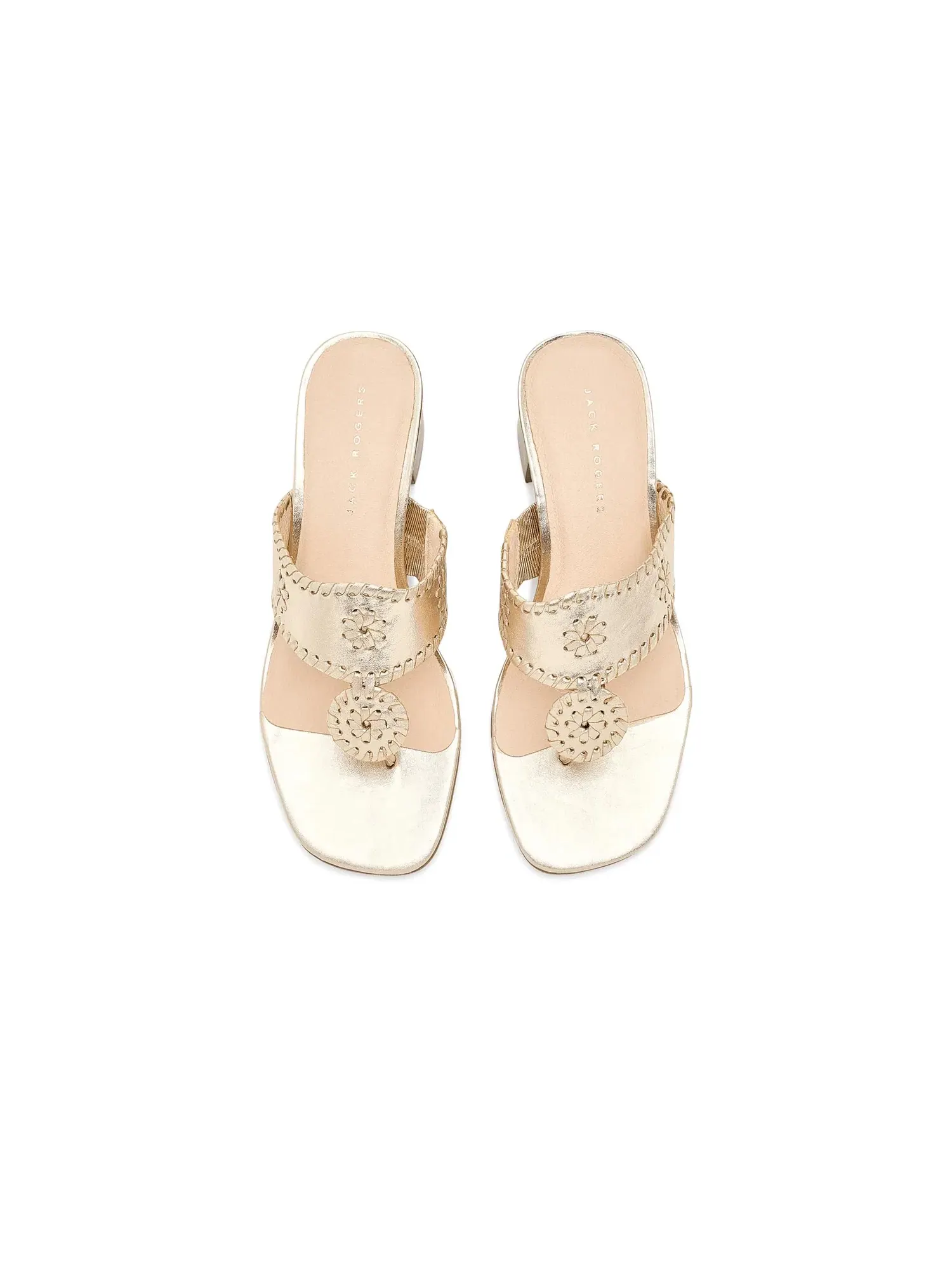 Сандалии Jacks City Jack Rogers — изображение 2 из 4, серебристый