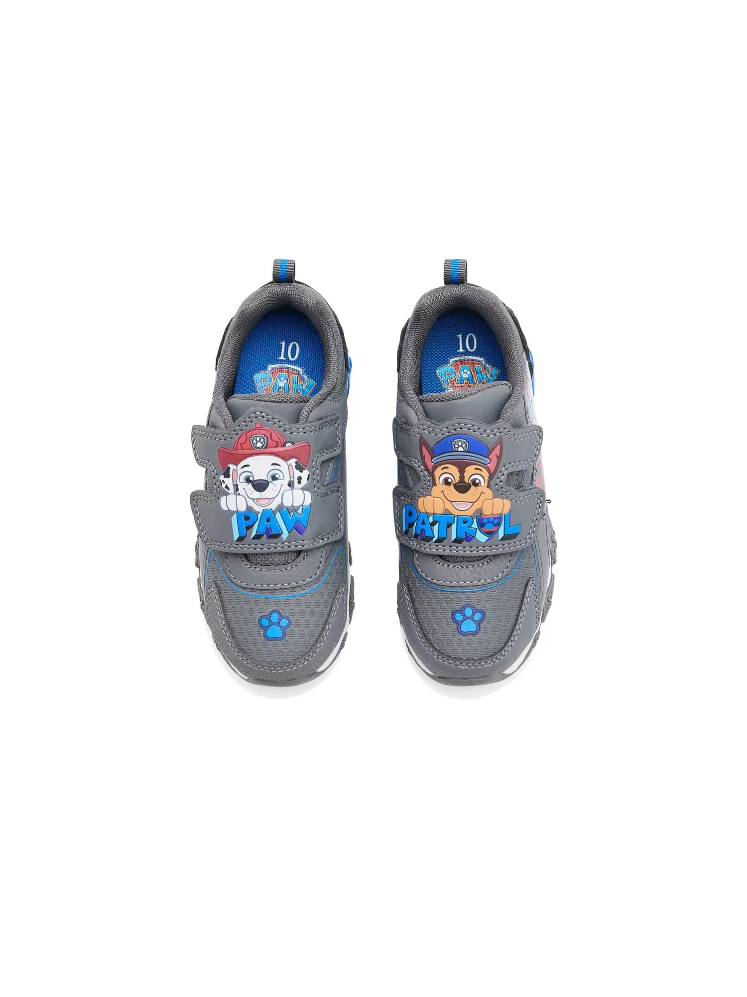 Светящиеся кроссовки Paw Patrol (для малышей) Josmo — изображение 2 из 4, серый синий