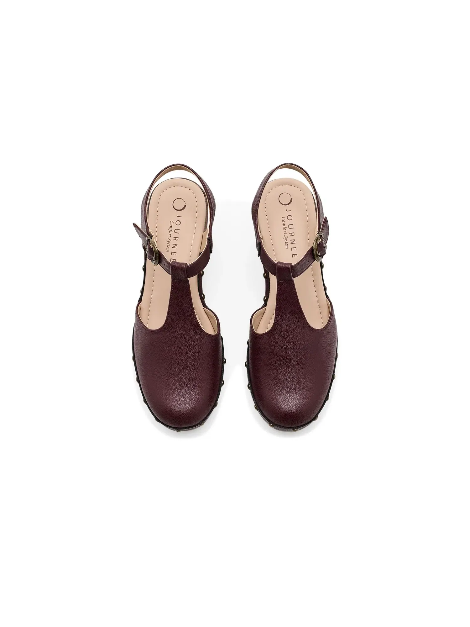Туфли Sicily Journee Collection — изображение 2 из 4, бордовый