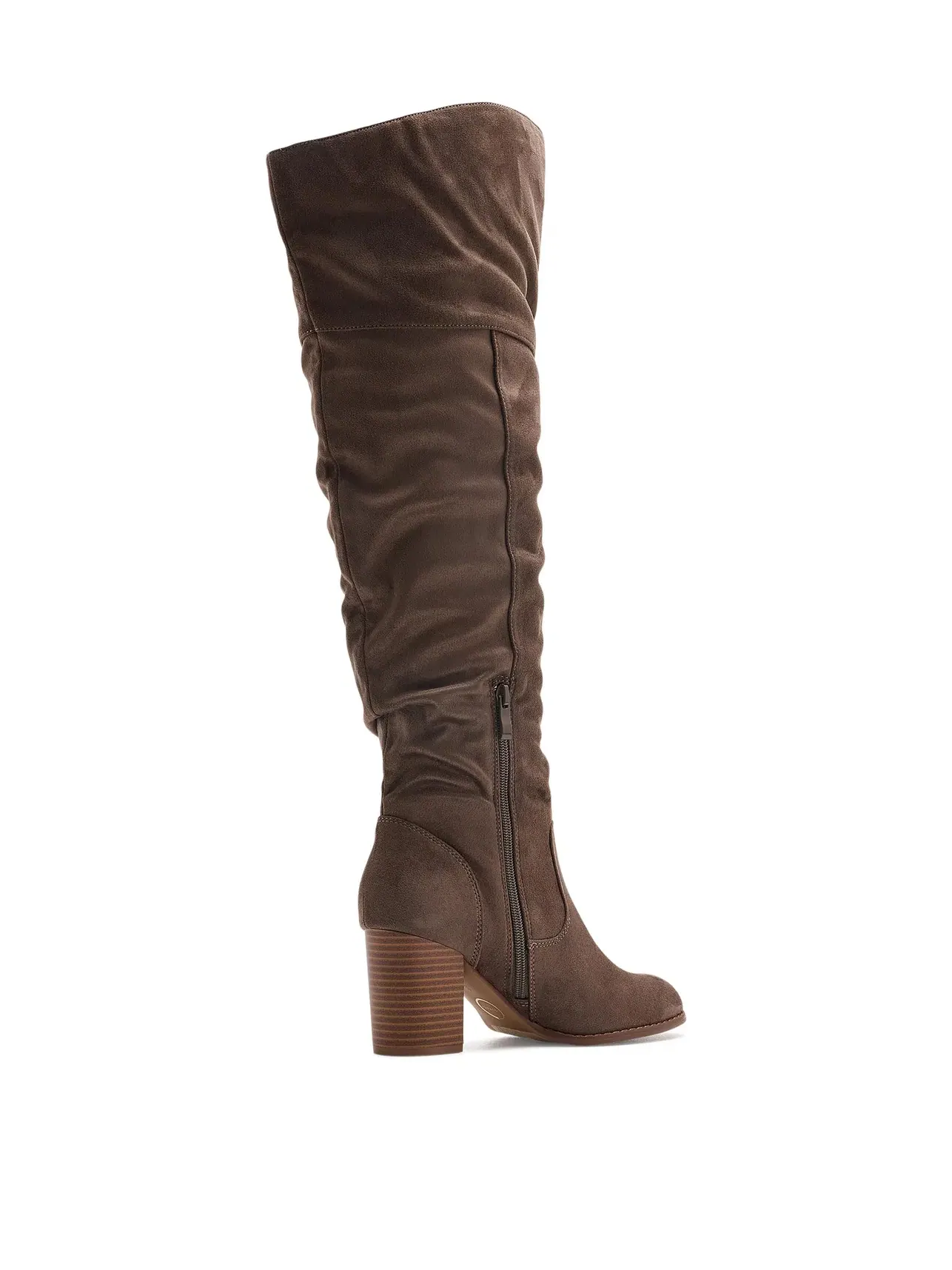 Ботинки Kaison - Wide Calf Journee Collection — изображение 3 из 4, тауп