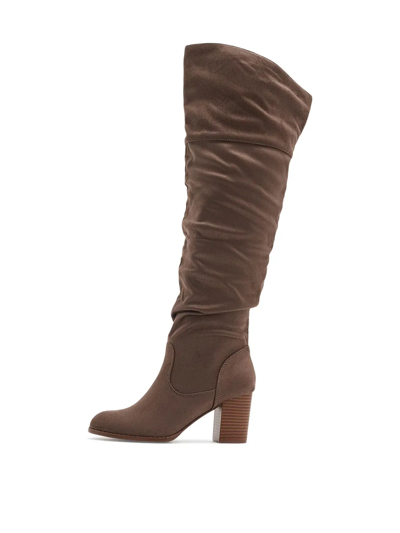 Ботинки Kaison - Wide Calf Journee Collection — изображение 4 из 4, тауп