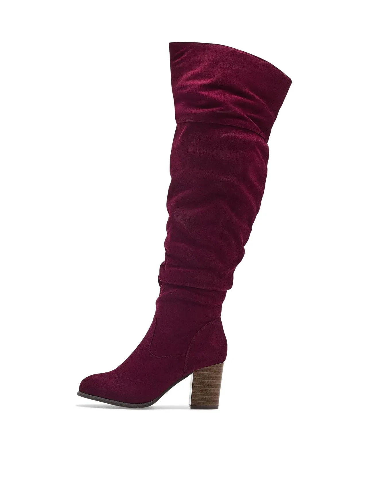 Ботинки Kaison - Wide Calf Journee Collection — изображение 4 из 4, красный