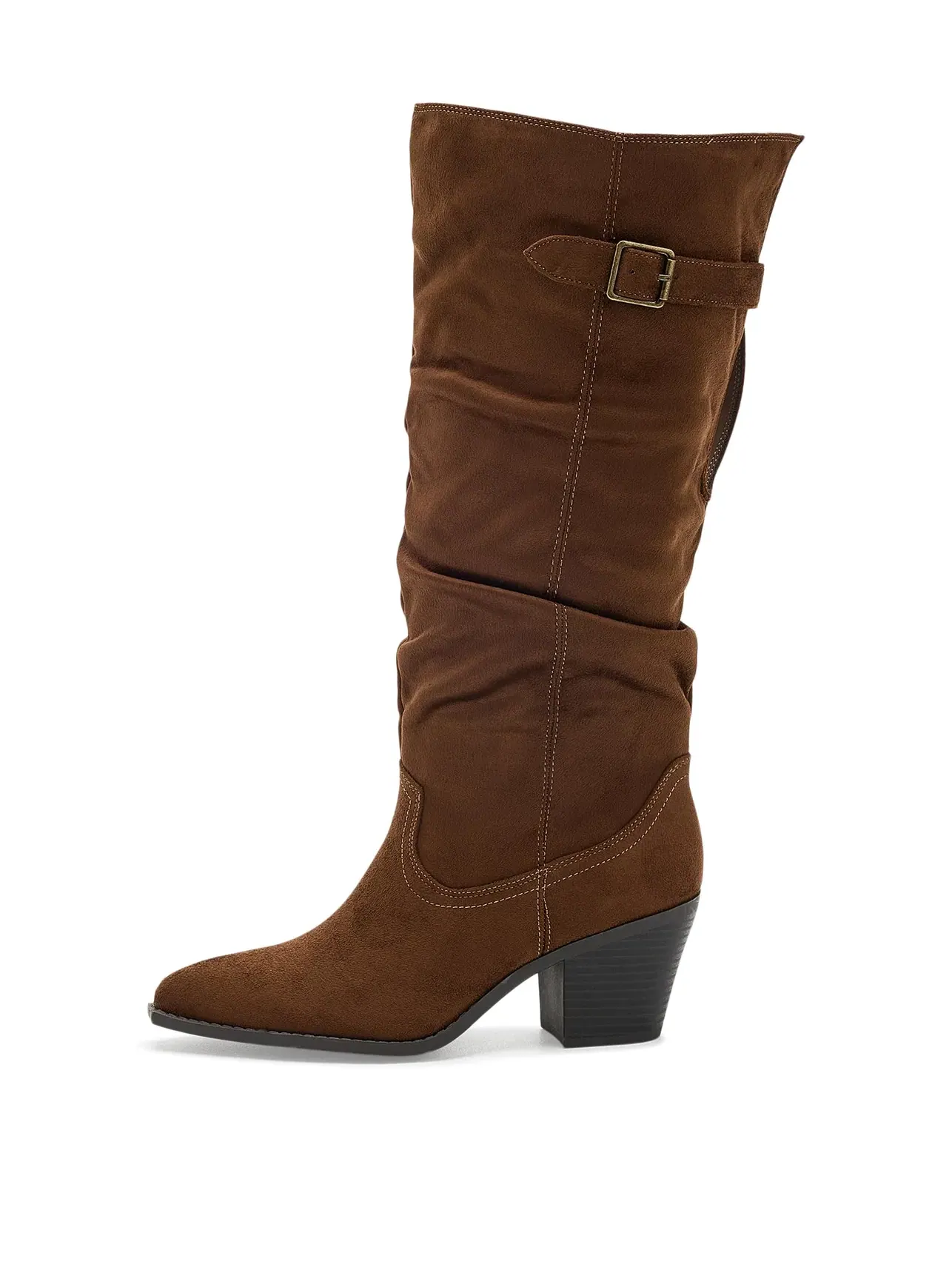 Ботинки Kaleah - Wide Calf Journee Collection — изображение 4 из 4, коричневый