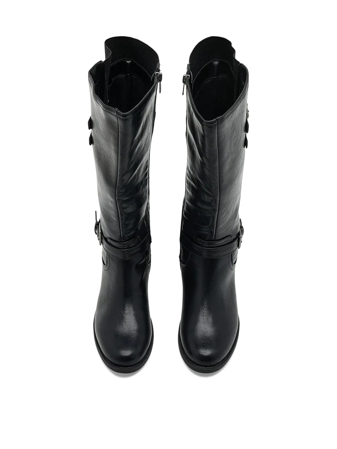 Ботинки Sonny - Wide Calf Journee Collection — изображение 2 из 4, черный