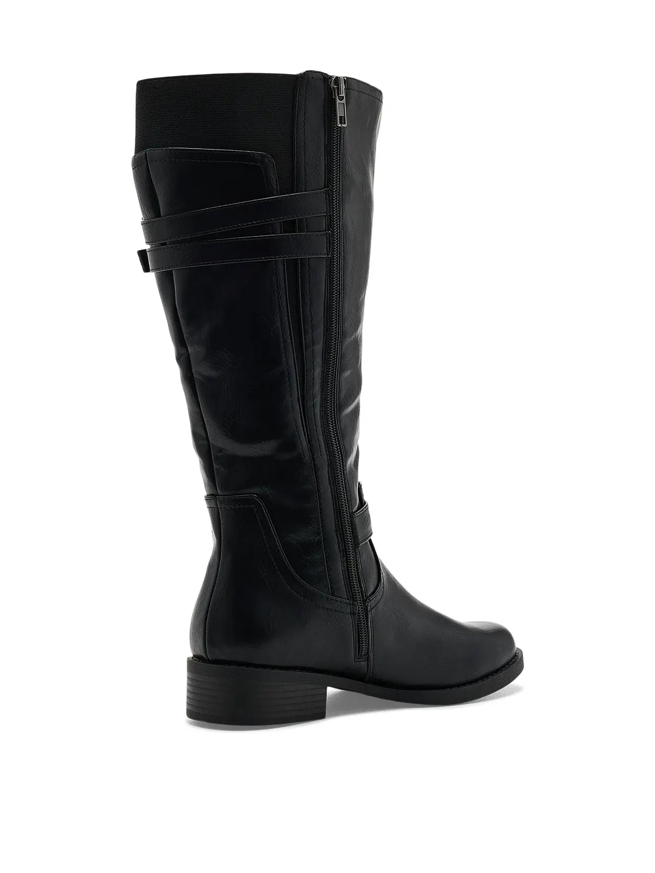 Ботинки Sonny - Wide Calf Journee Collection — изображение 3 из 4, черный