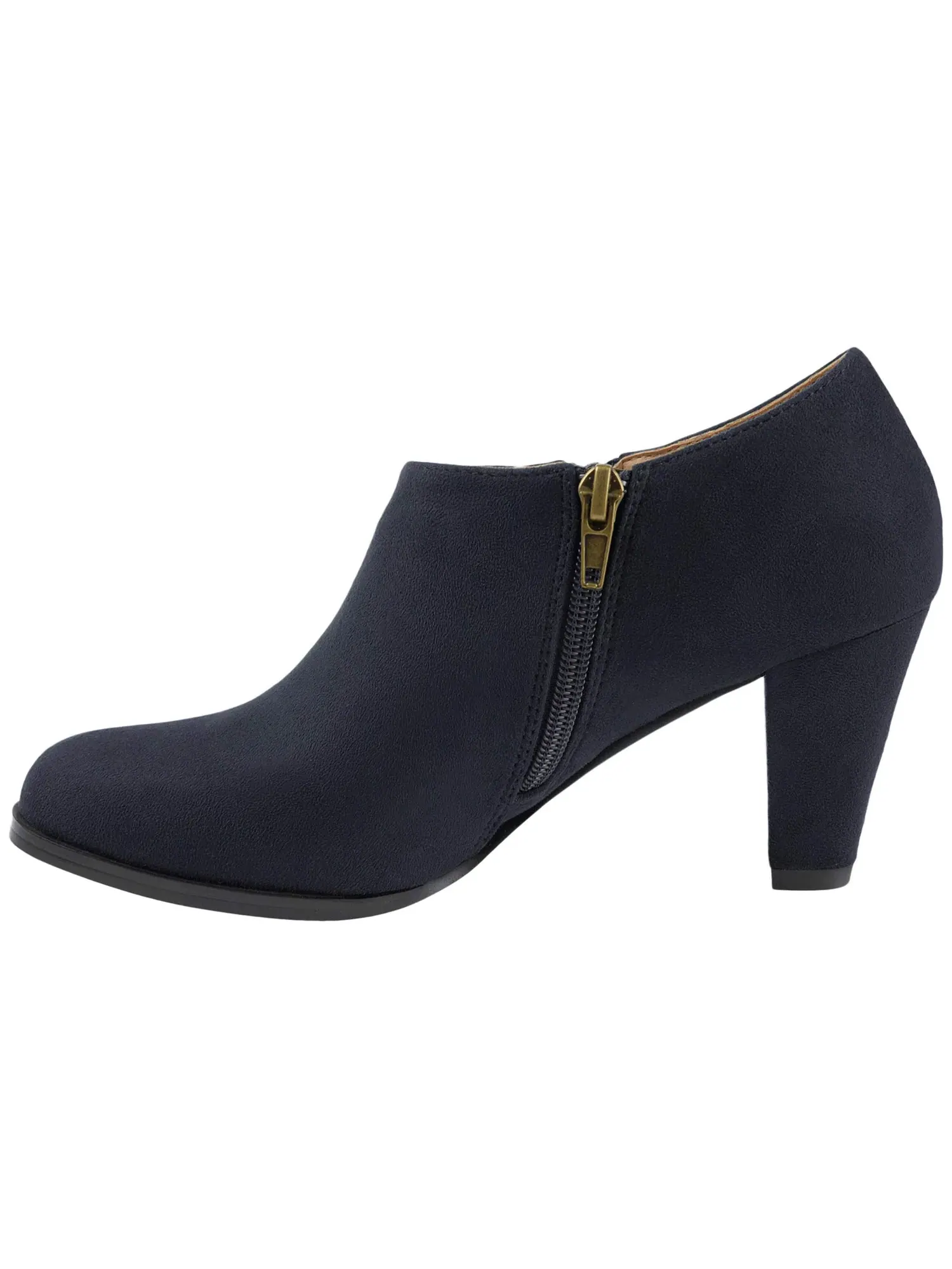 Ботинки Sanzi Bootie Journee Collection — изображение 4 из 4, темно-синий
