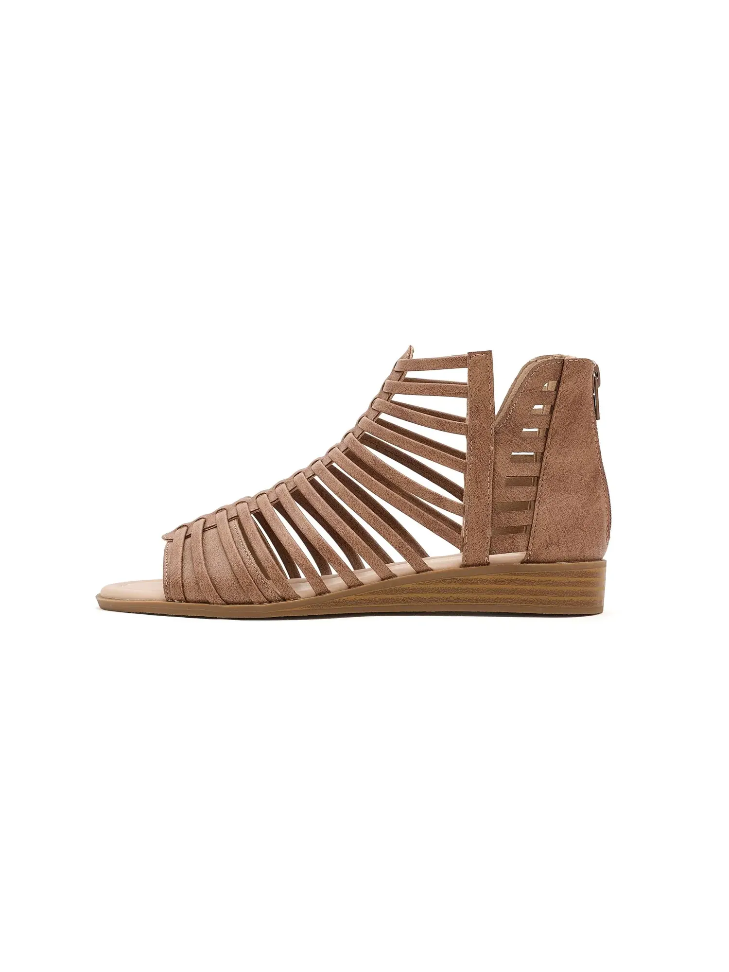 Сандалии Della Journee Collection — изображение 4 из 4, коричневый