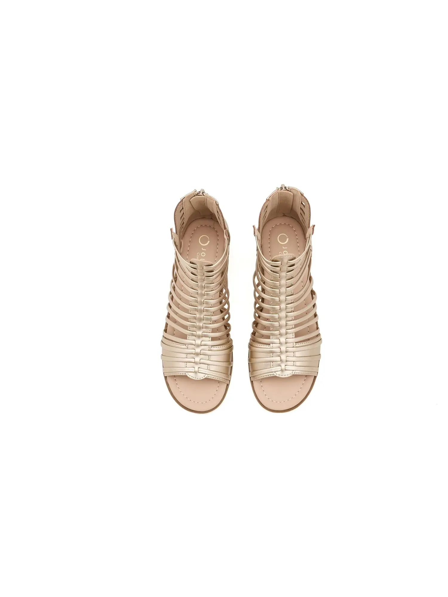 Сандалии Della Journee Collection — изображение 2 из 4, шампань