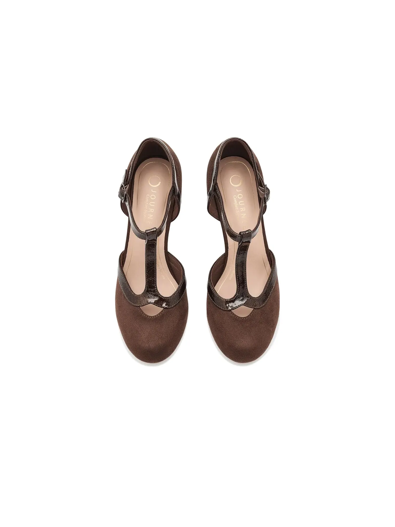 Туфли Olina Pumps Journee Collection — изображение 2 из 4, шоколадный