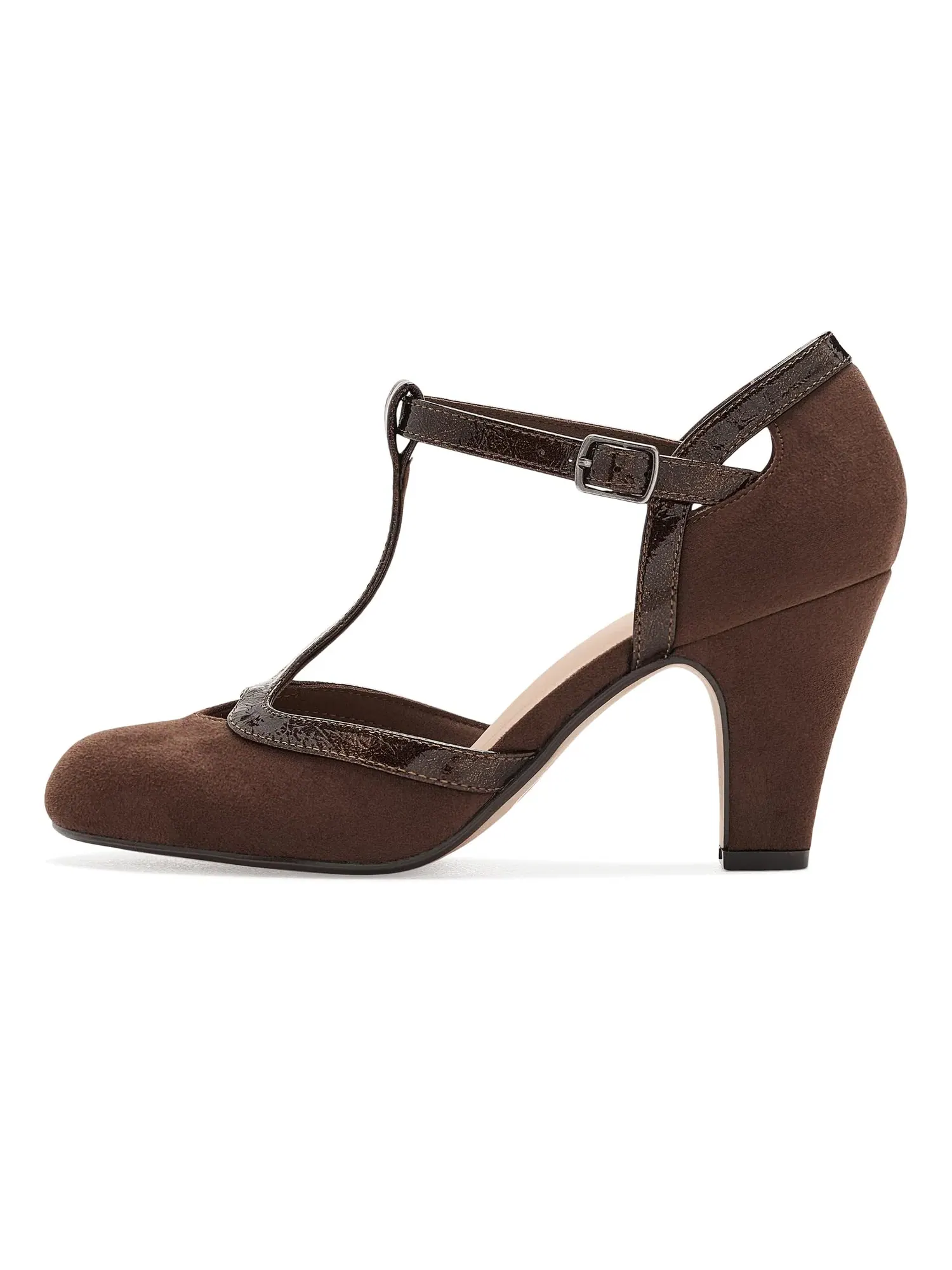 Туфли Olina Pumps Journee Collection — изображение 4 из 4, шоколадный