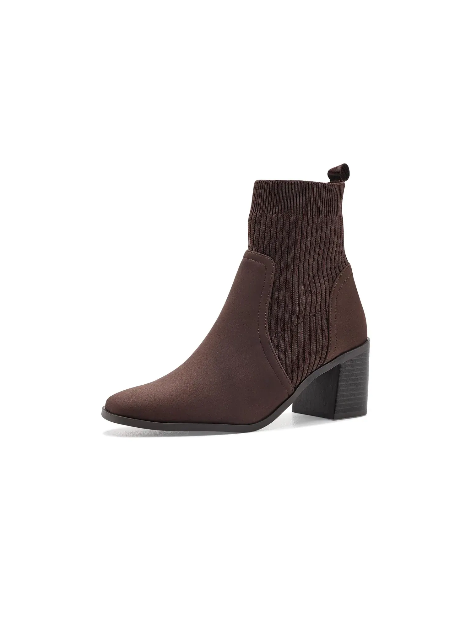 Ботинки Tru Comfort Foam Harlowe Bootie Journee Collection — изображение 1 из 4, шоколадный