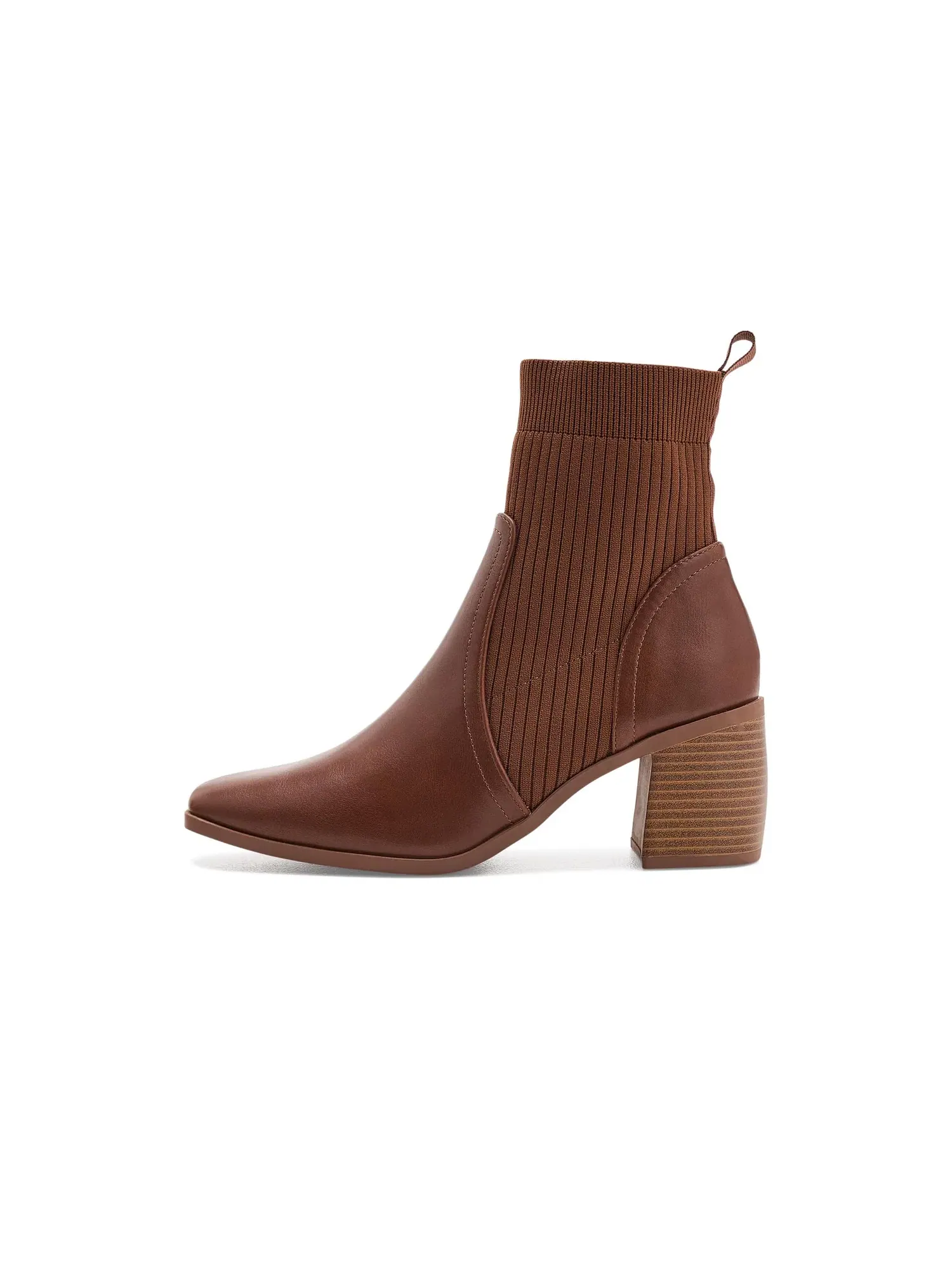 Ботинки Tru Comfort Foam Harlowe Bootie Journee Collection — изображение 4 из 4, коричневый